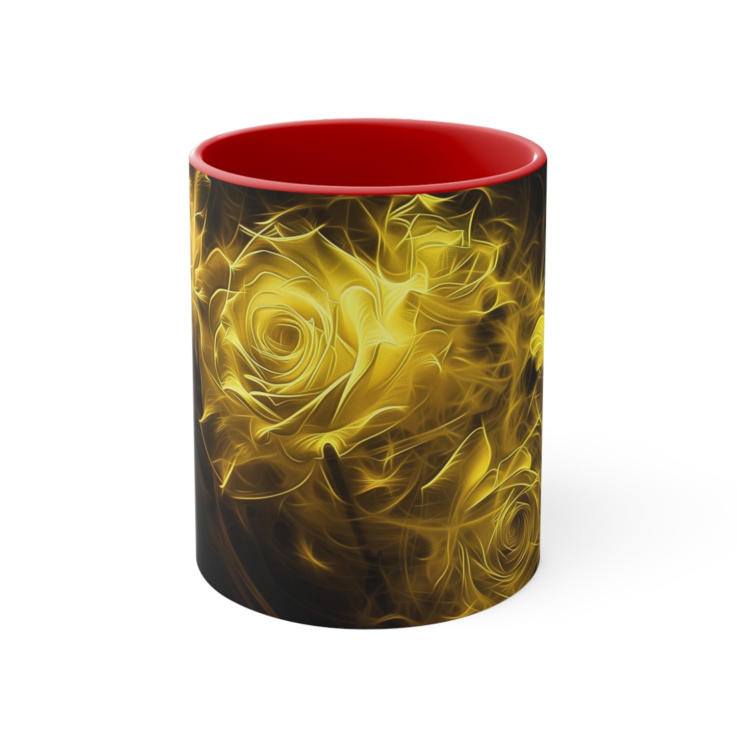 Light Painted Roses in Gold