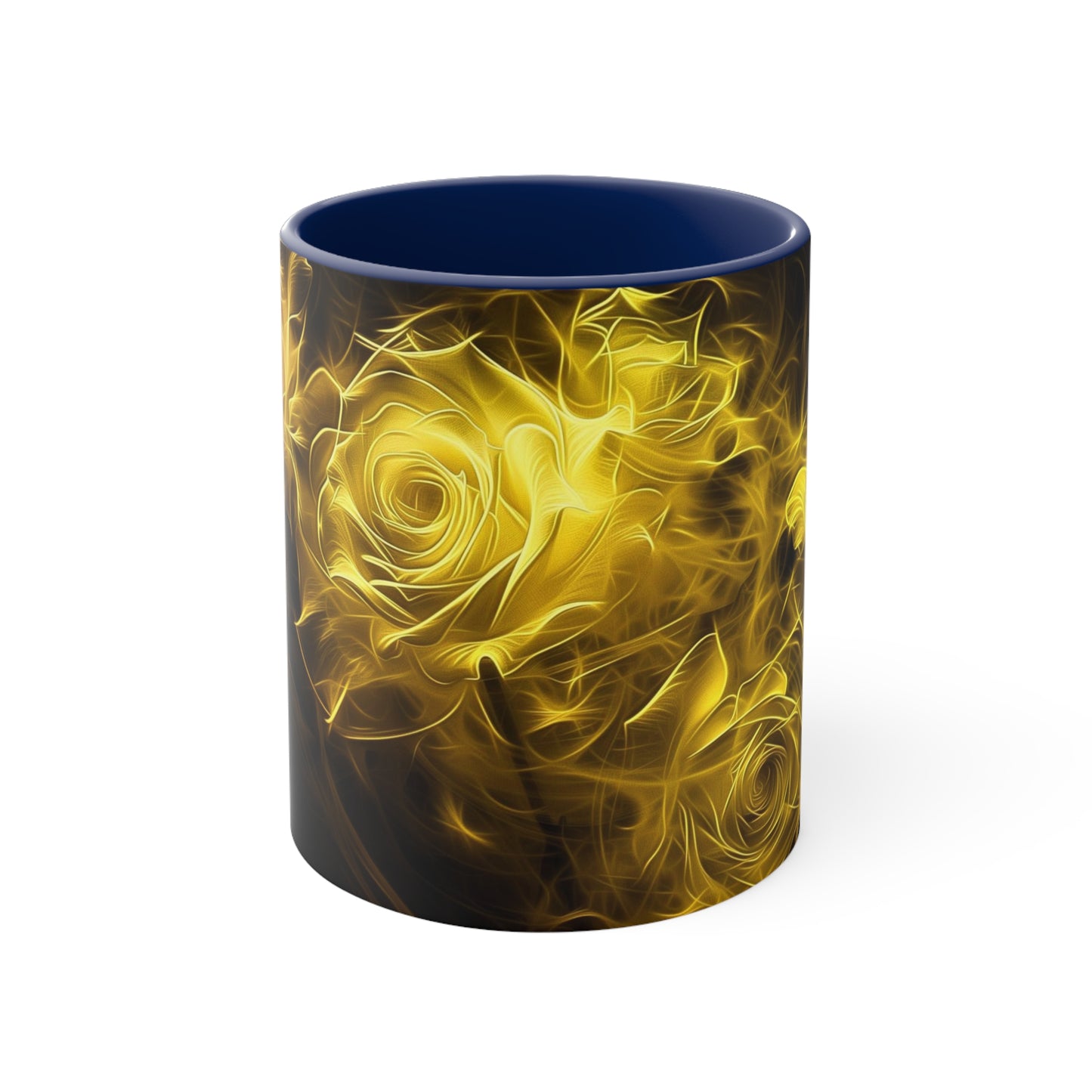 Light Painted Roses in Gold