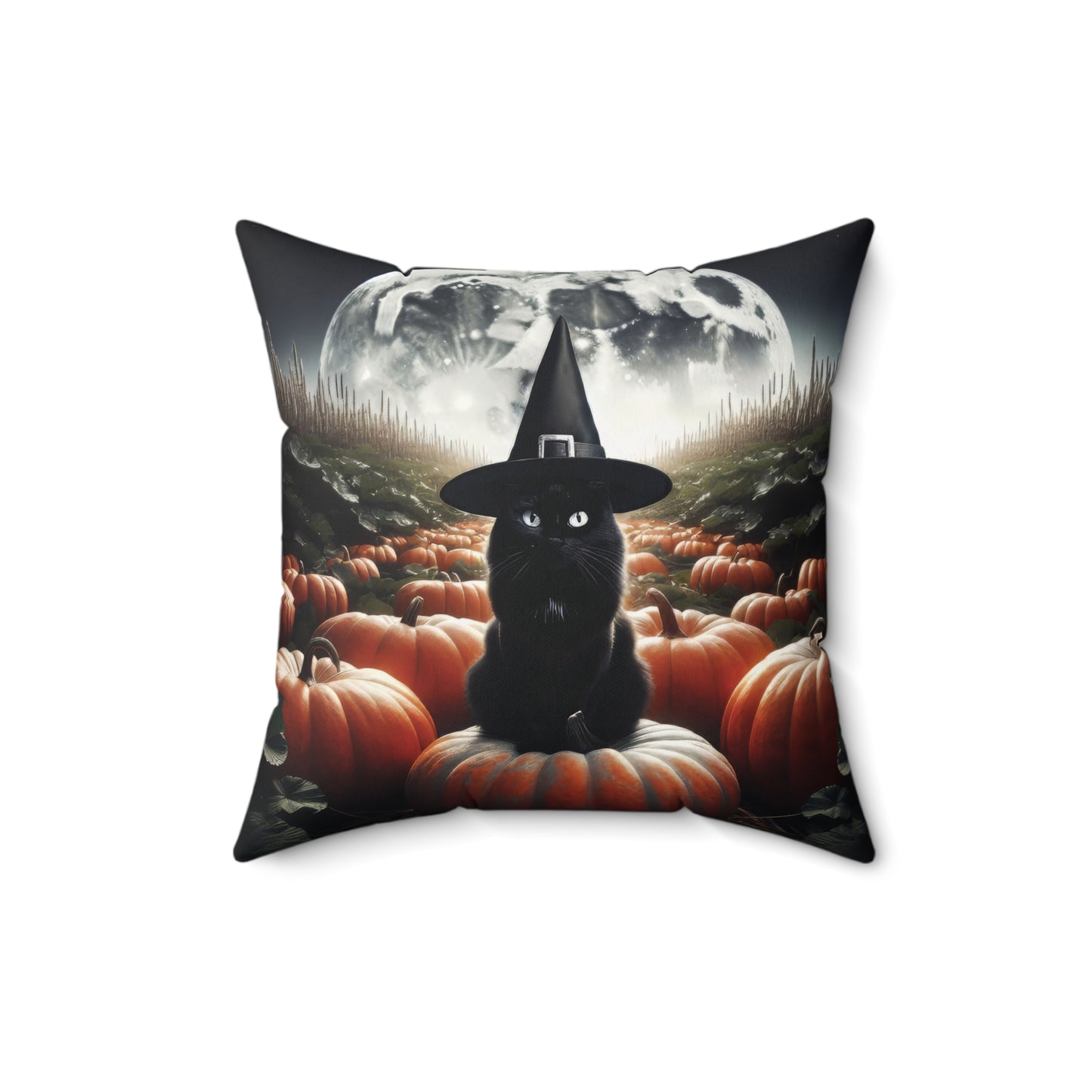 Black Cat Pumpkin Patch