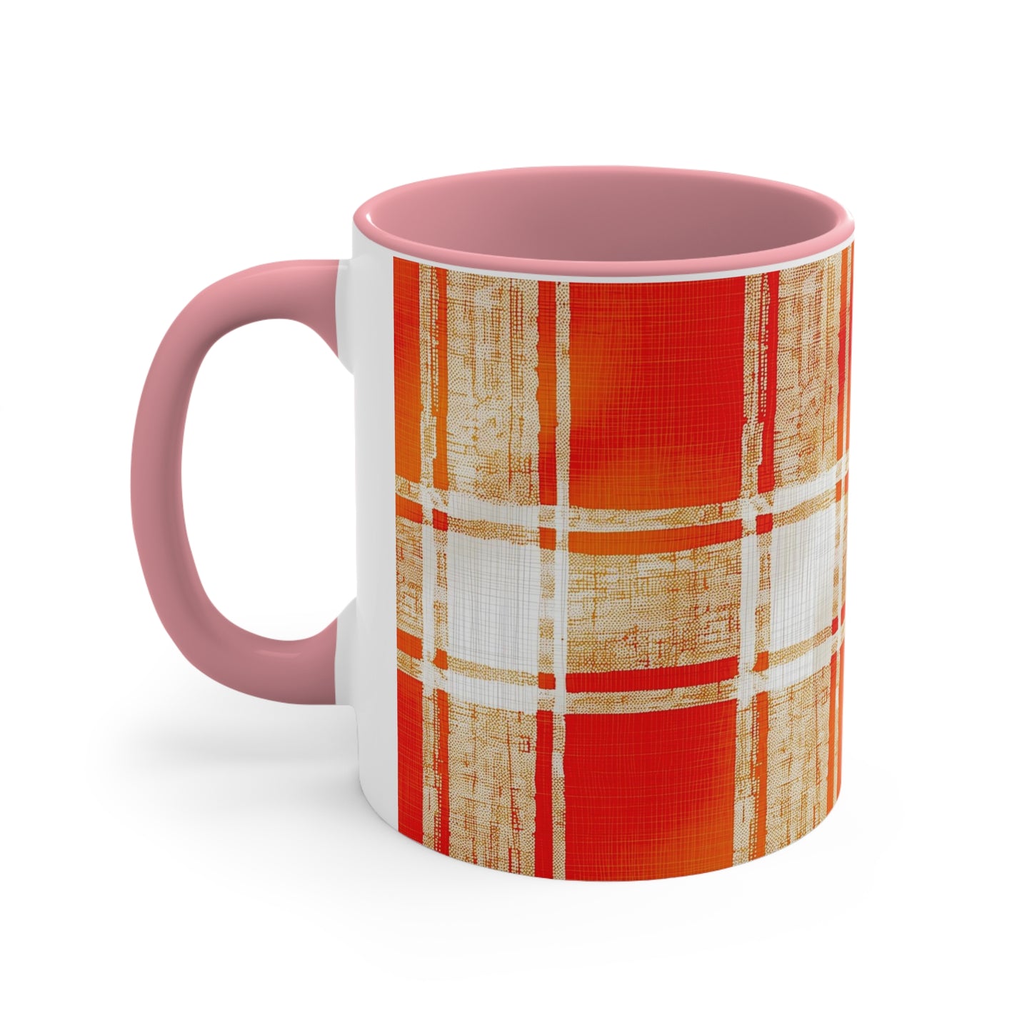 Plaid Orange