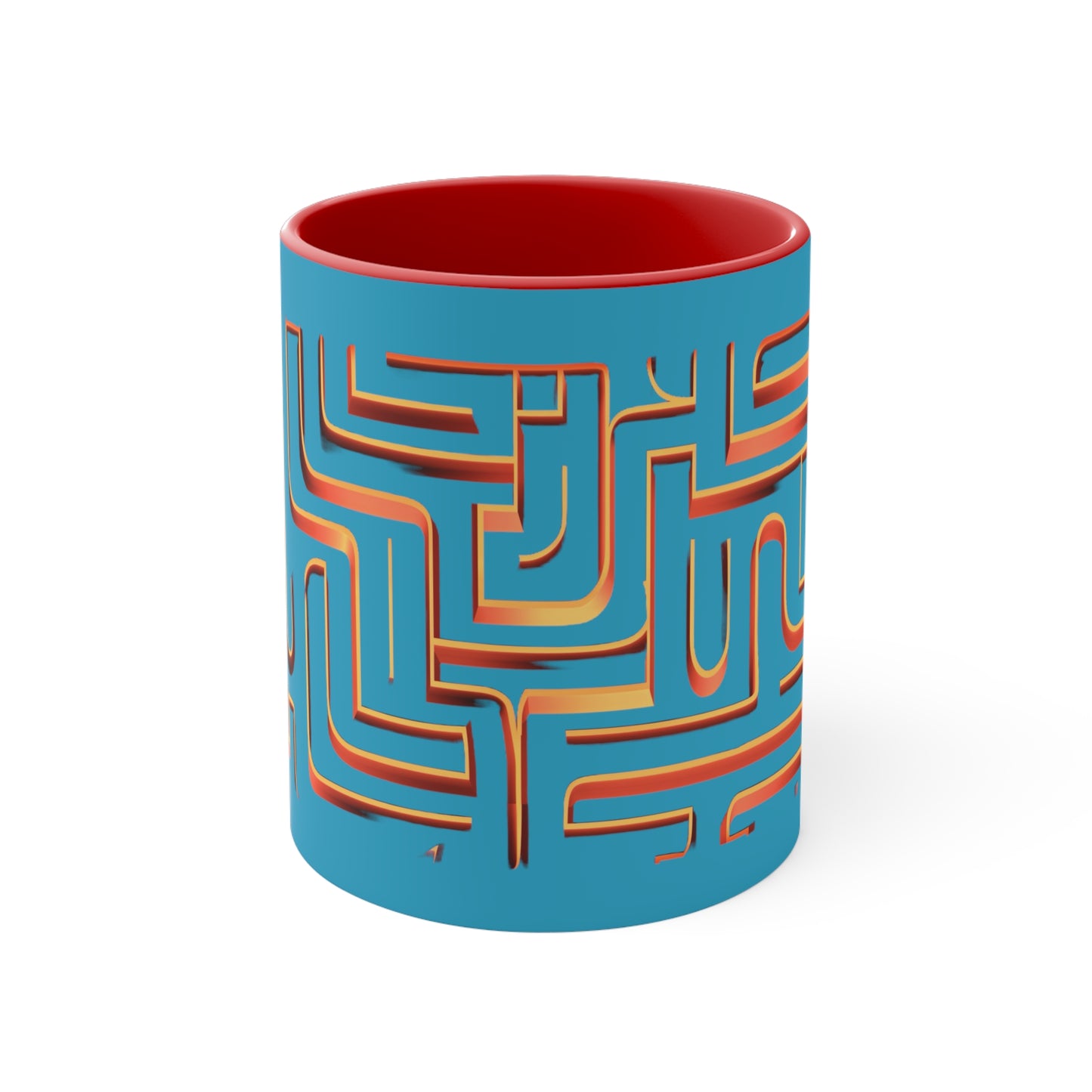 Maze on Turquoise