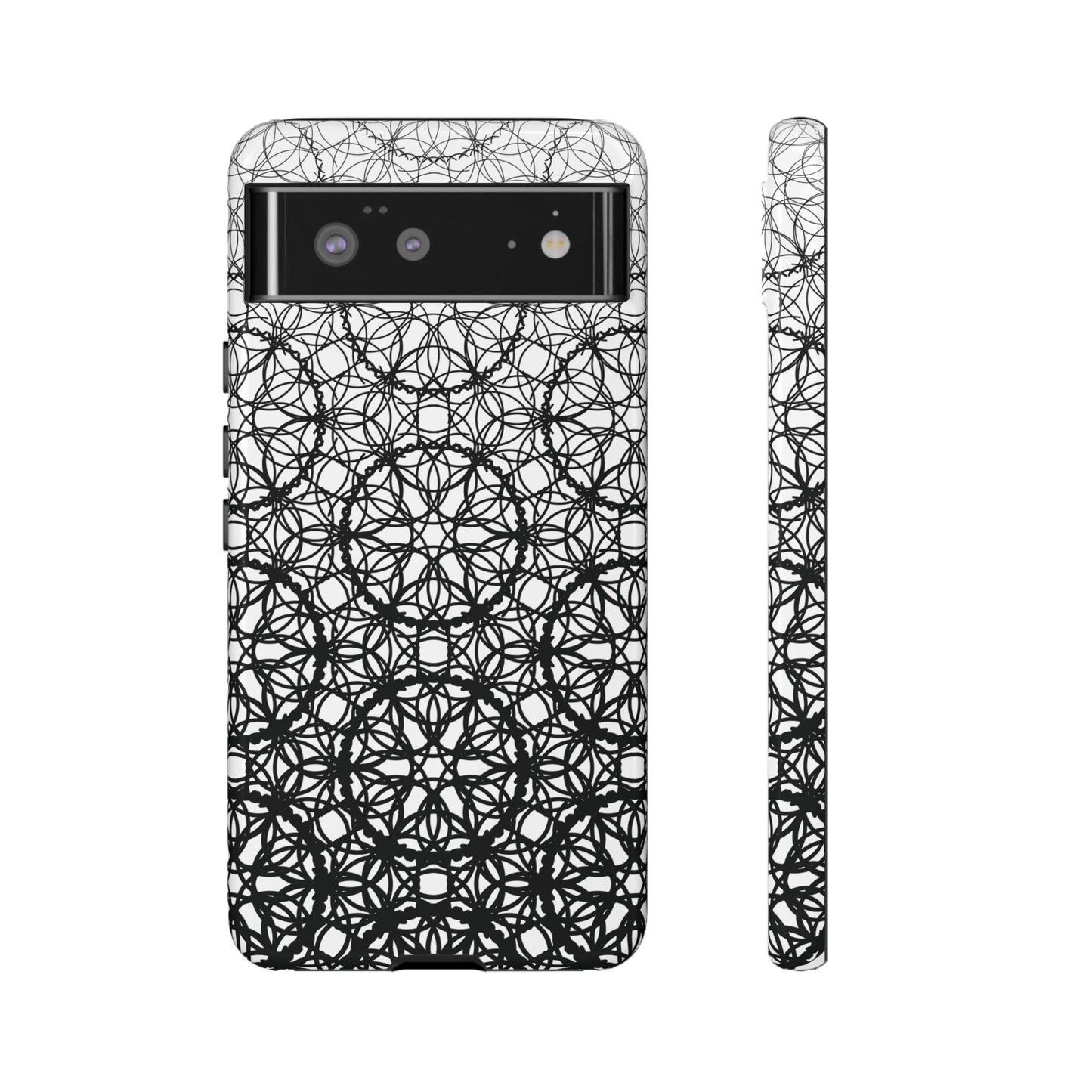 Vibrant Charcoal Fade Pattern - Pixel