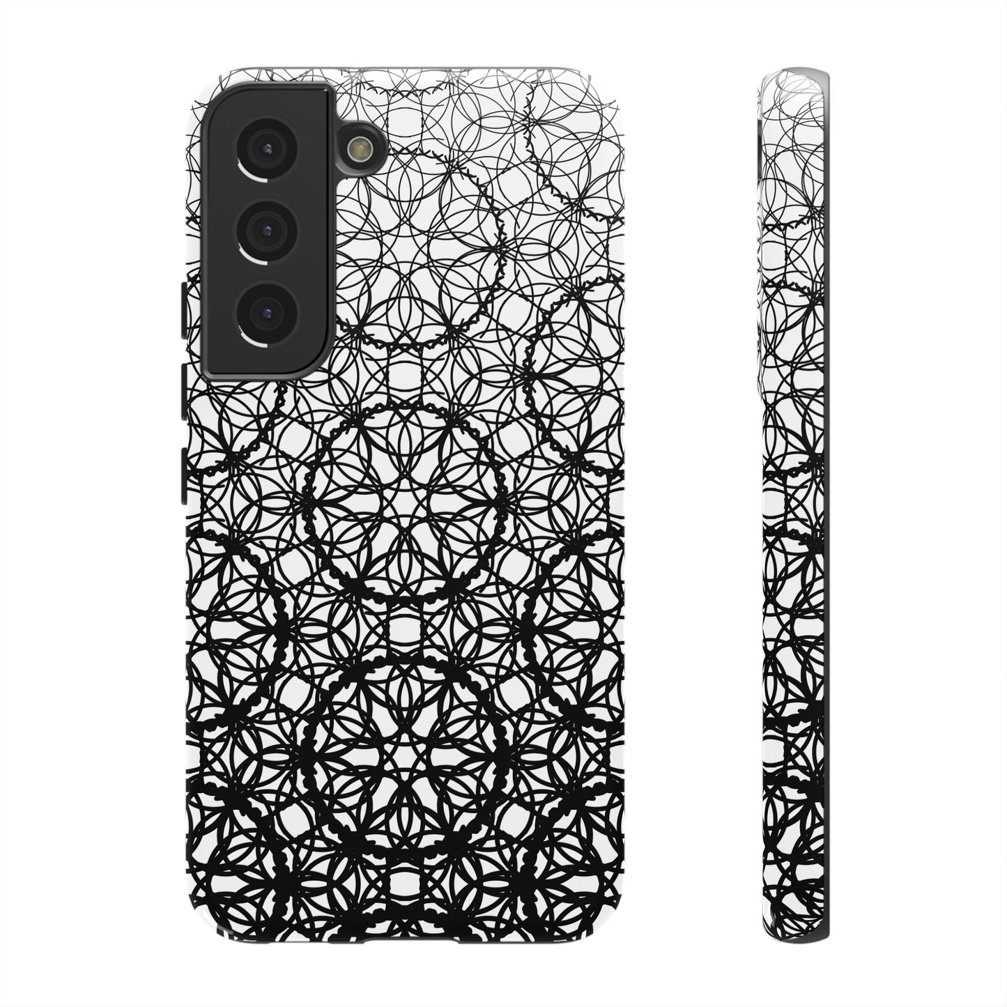 Vibrant Charcoal Fade Pattern - Samsung