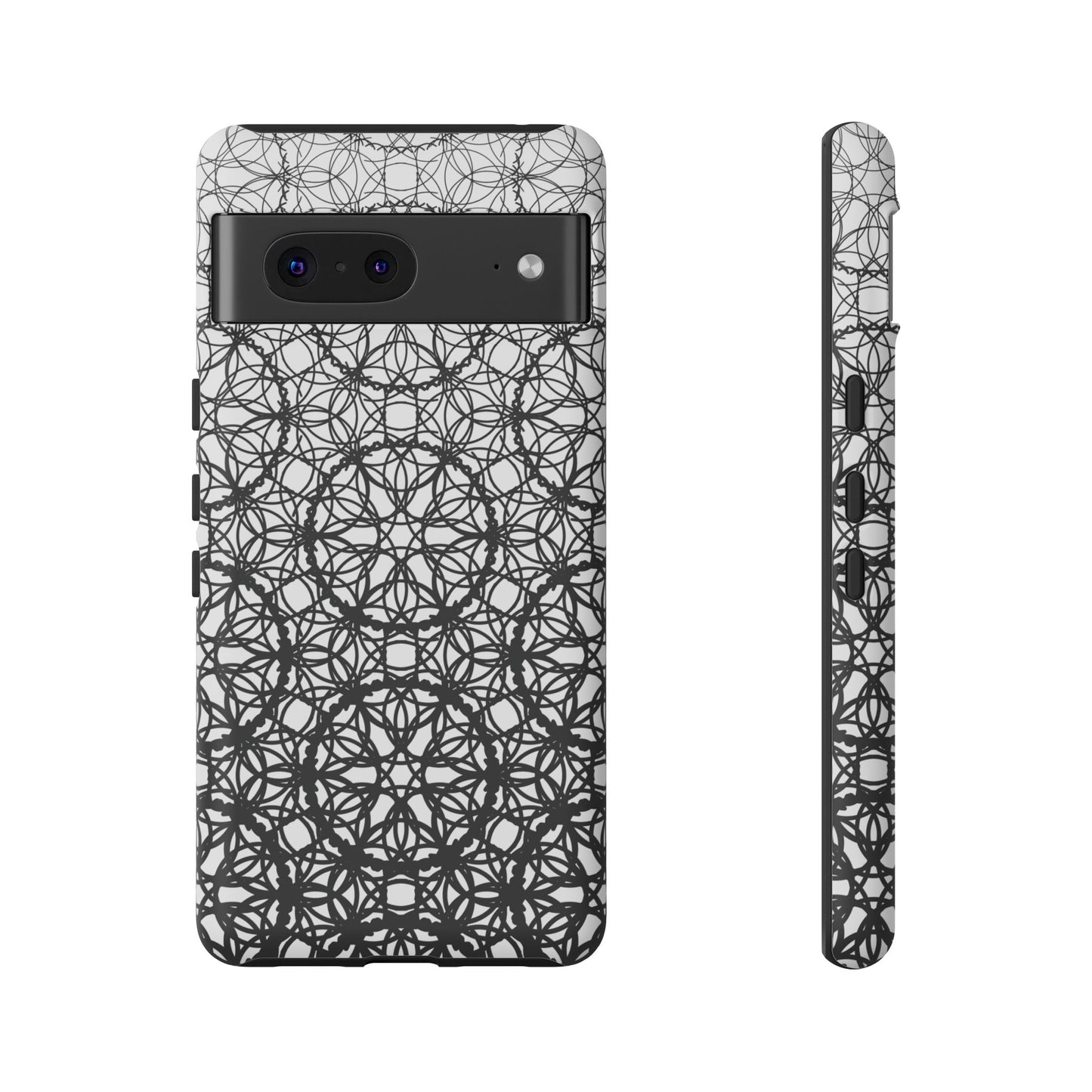 Vibrant Charcoal Fade Pattern - Pixel