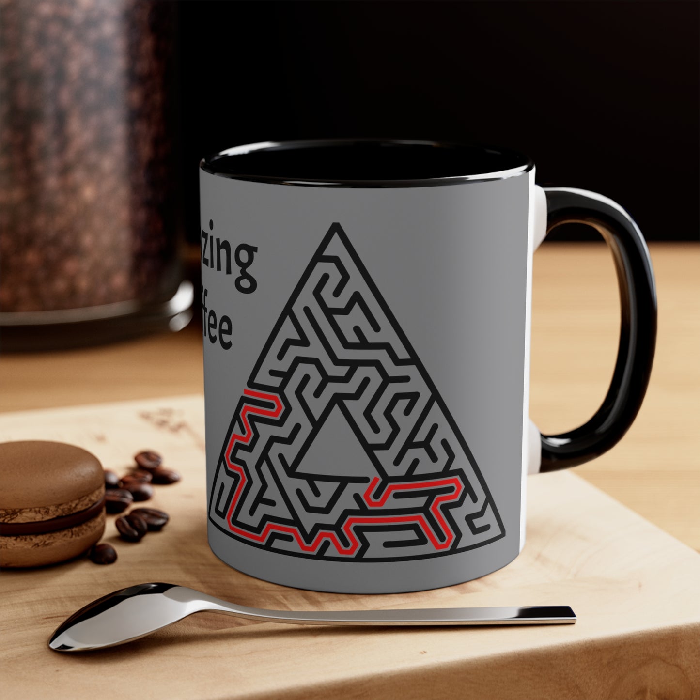Amazing Coffee on Gray