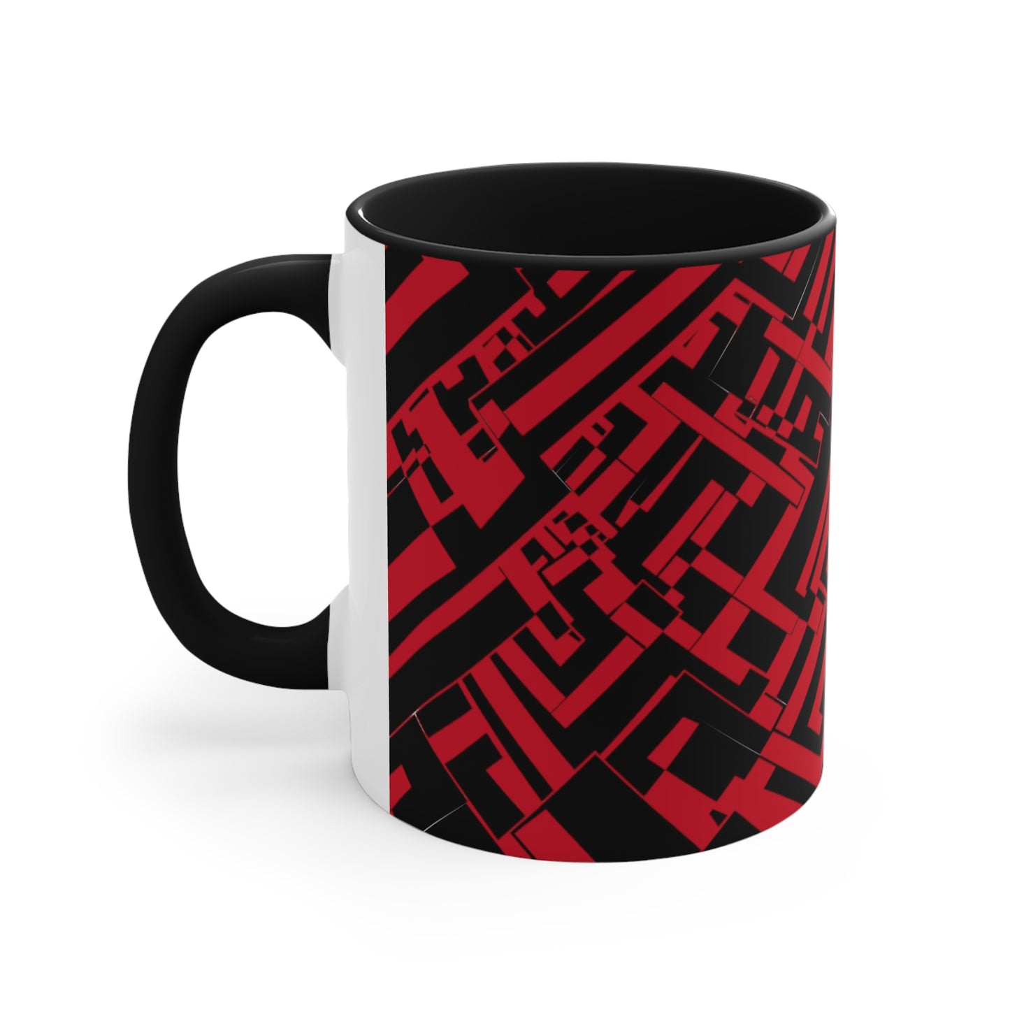 Almost Geo Black & Red
