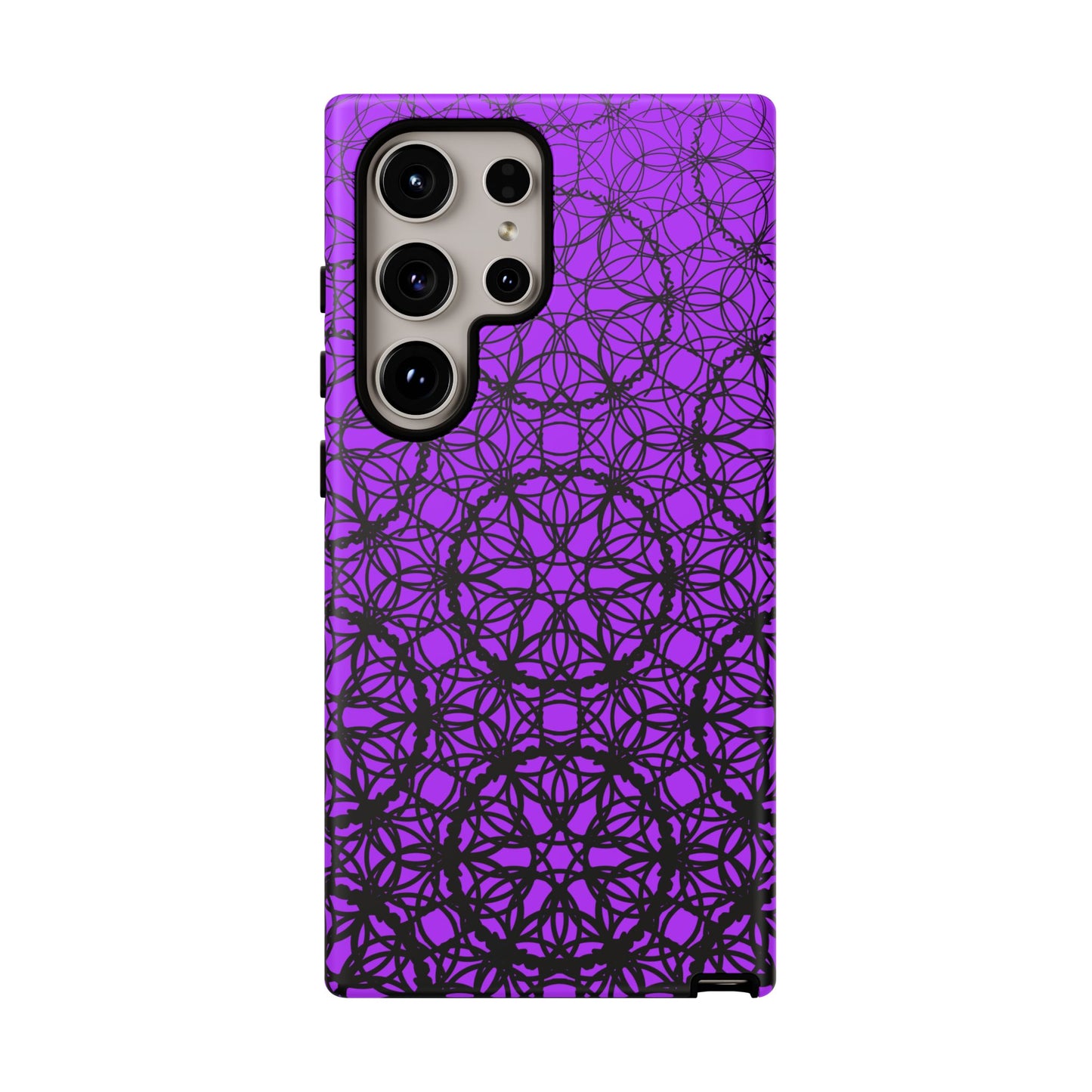 Vibrant Purple Fade Pattern - Samsung