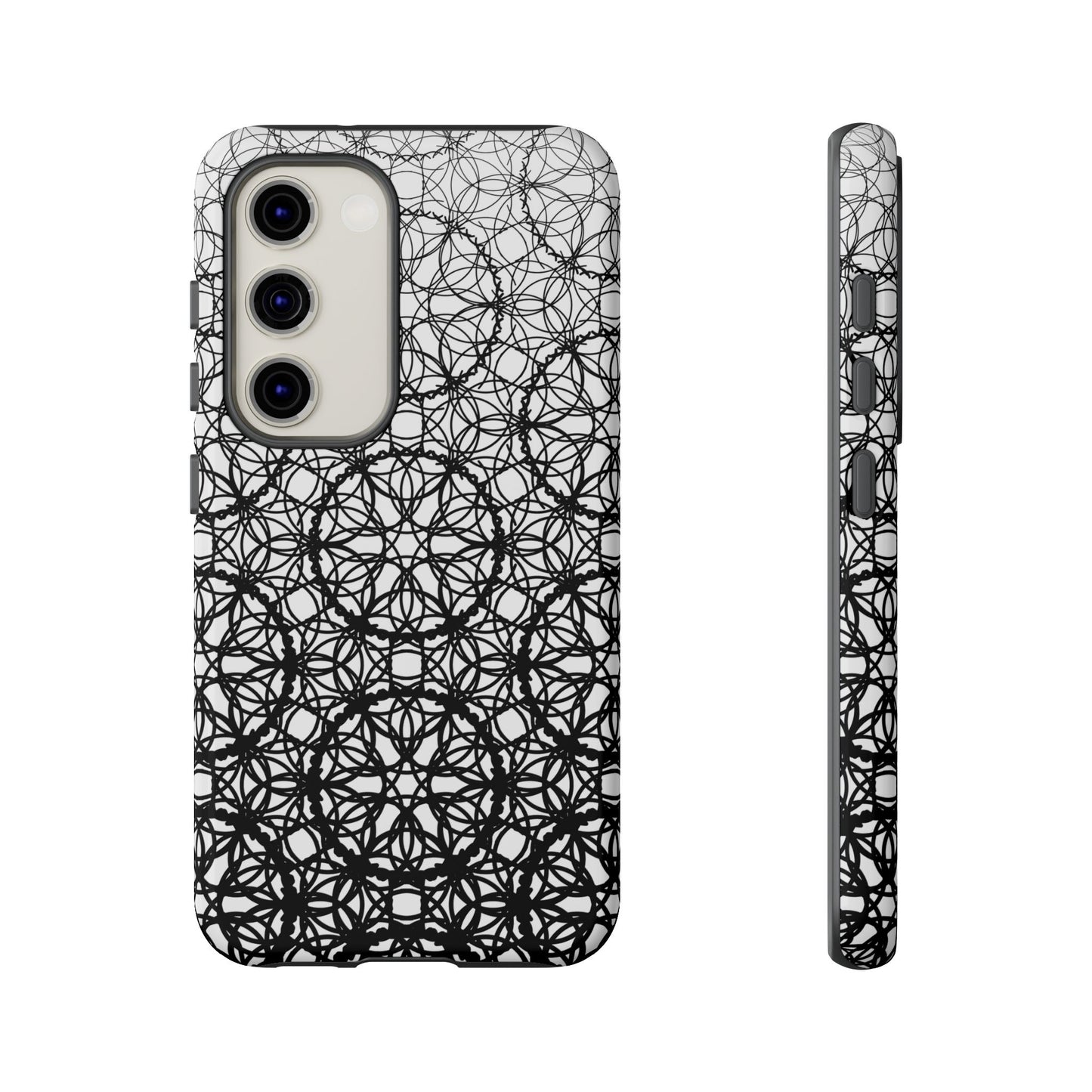 Vibrant Charcoal Fade Pattern - Samsung