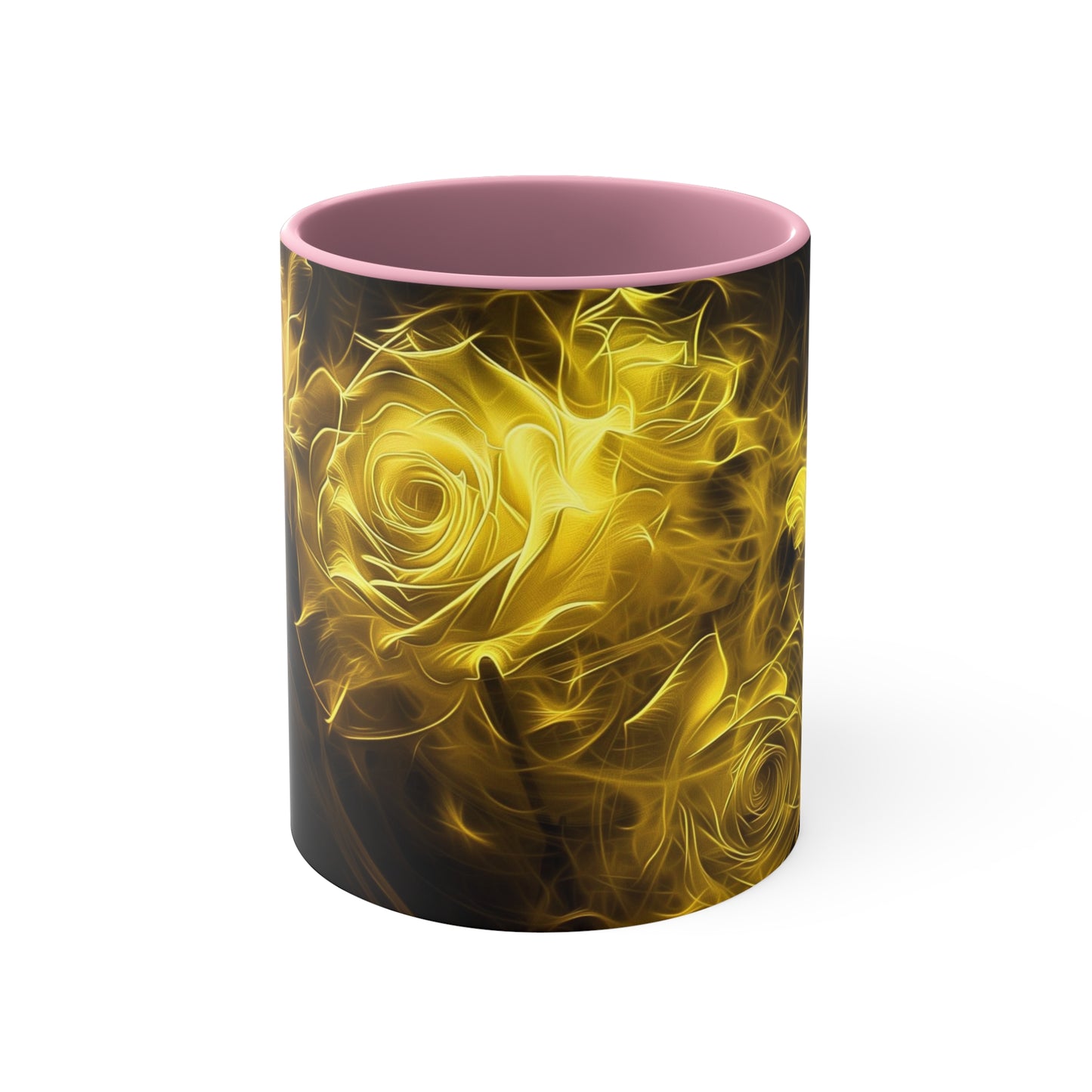 Light Painted Roses in Gold