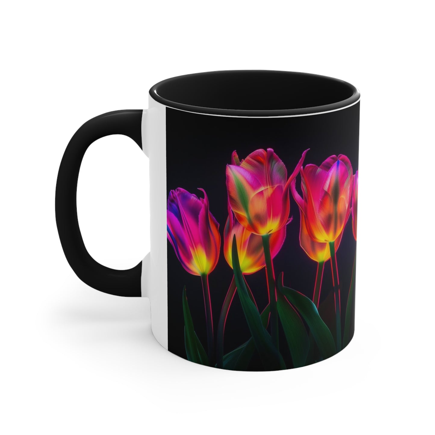 Light Painted Tulips