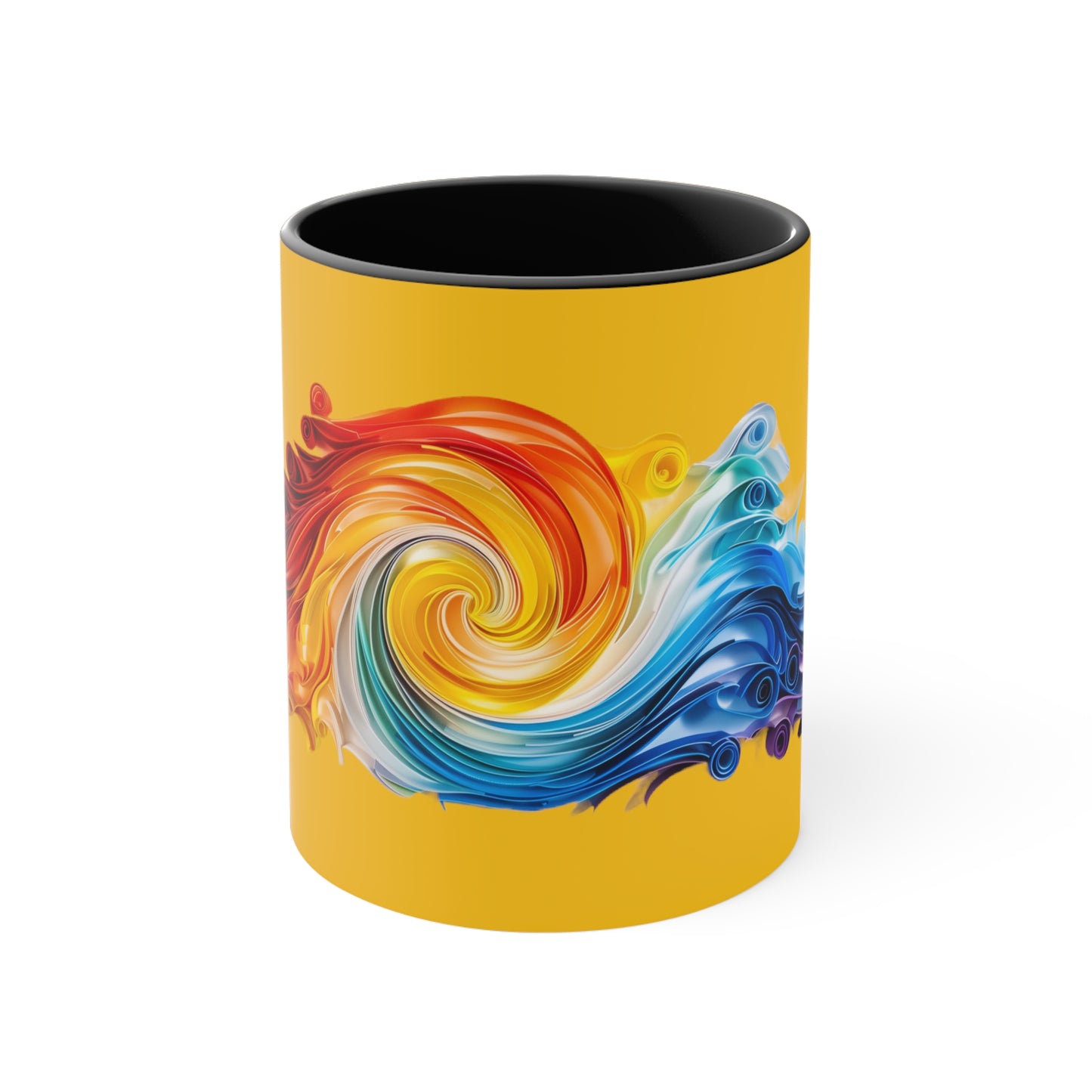Riptide Quilling on Yellow