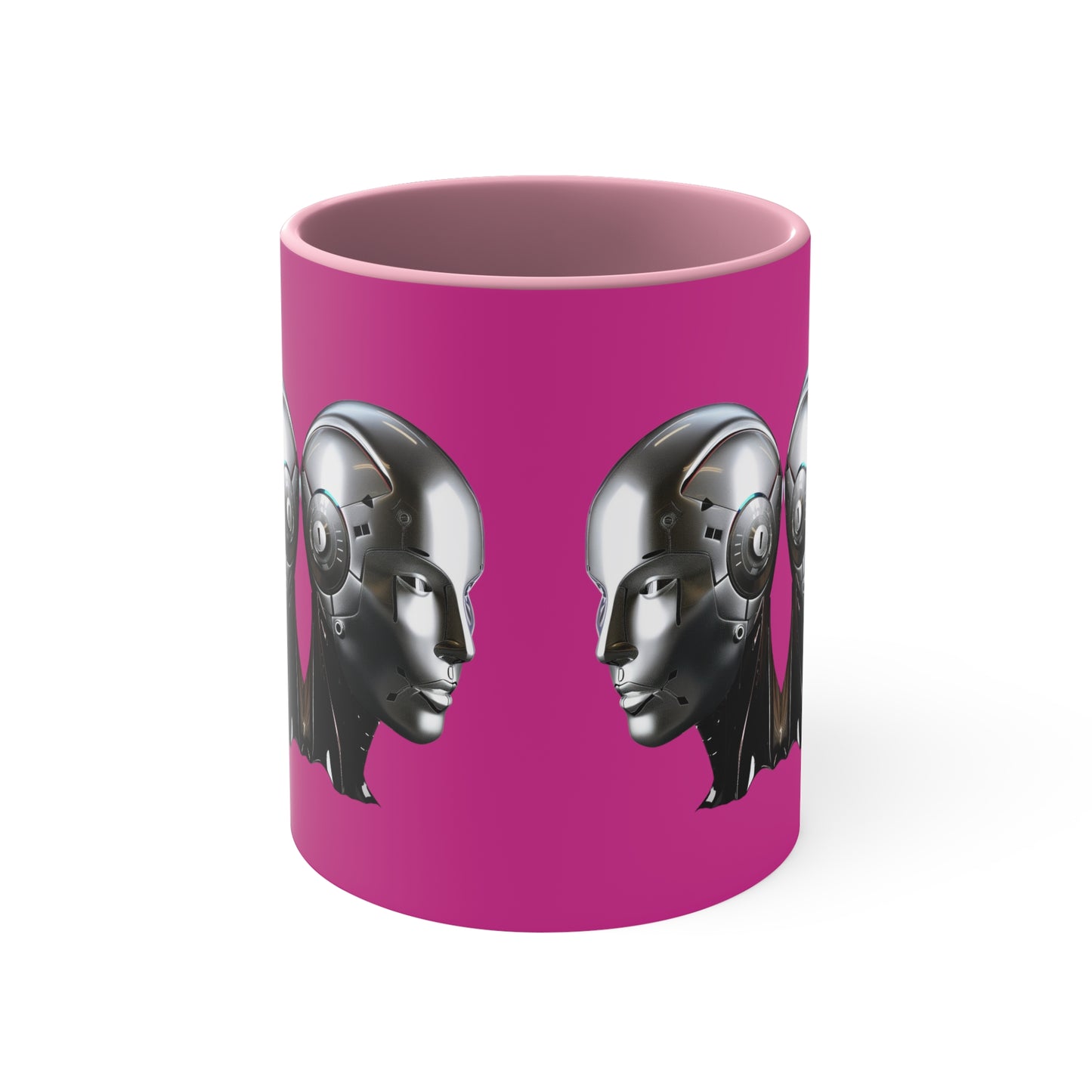 Cyborg on Pink