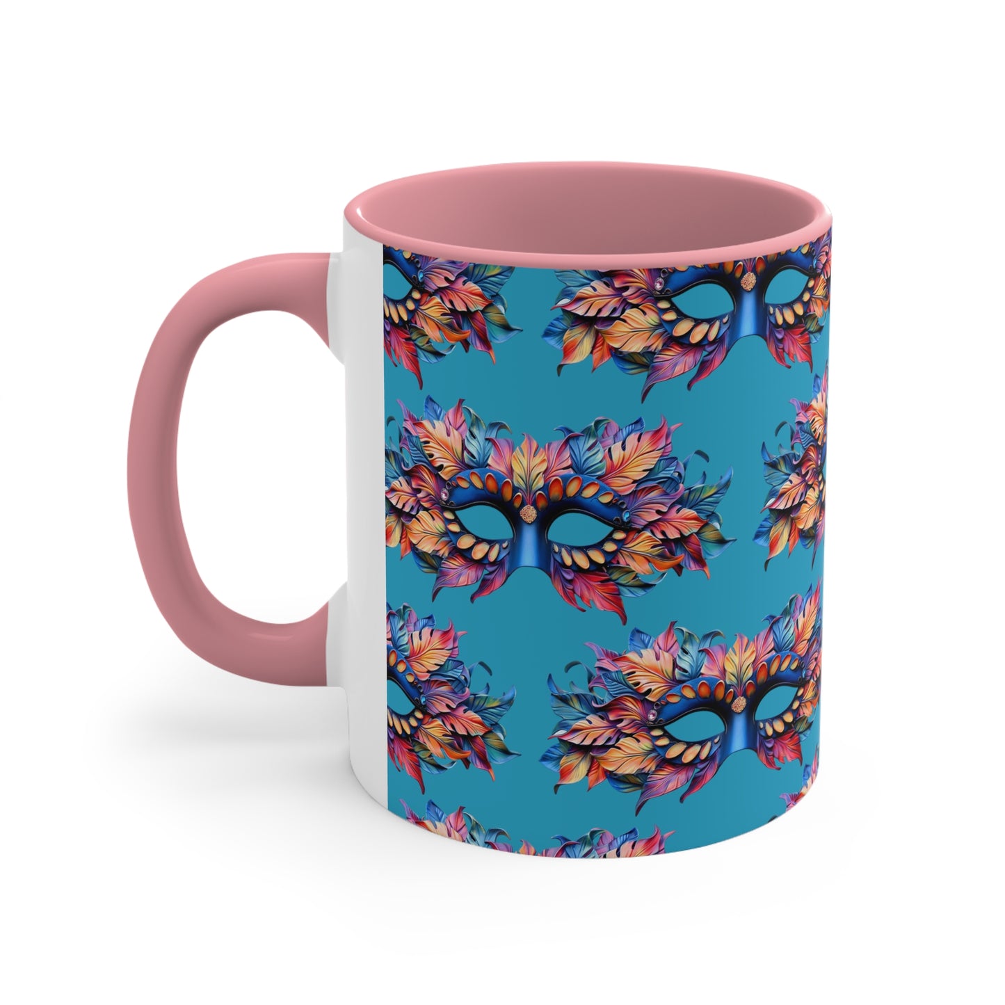 Masquerade on Turquoise