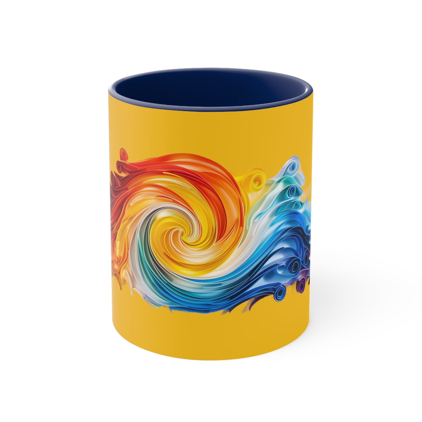 Riptide Quilling on Yellow