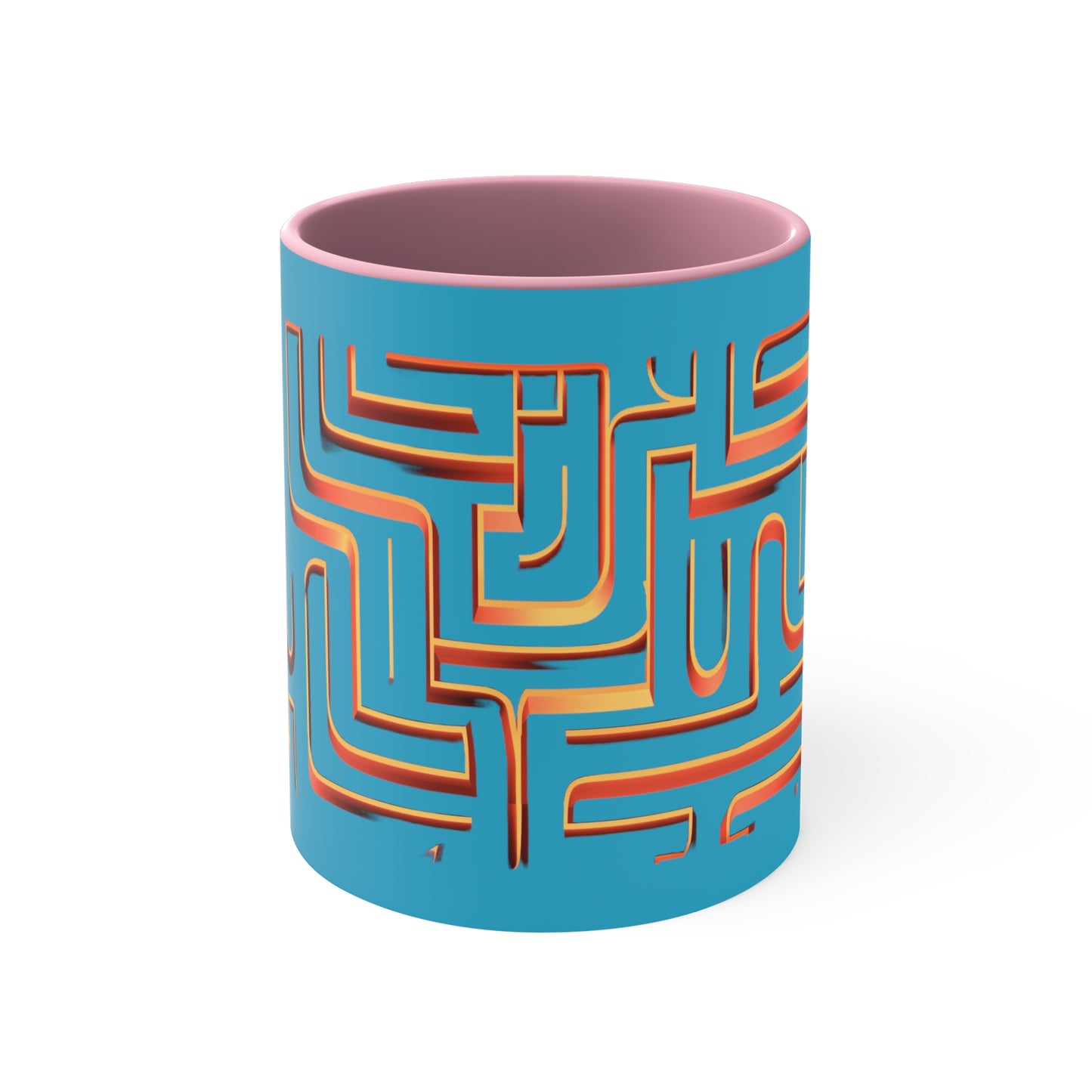 Maze on Turquoise