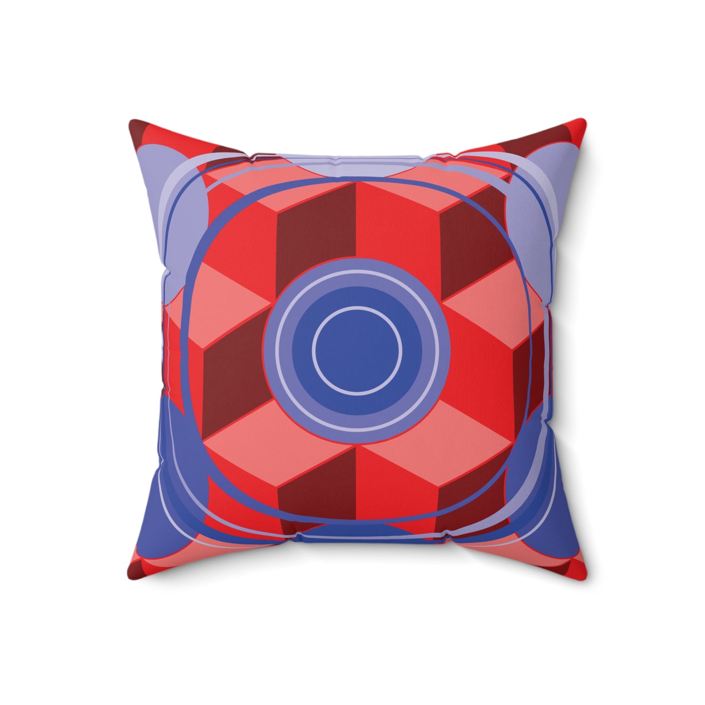 Hex Gets A Circle Pillow