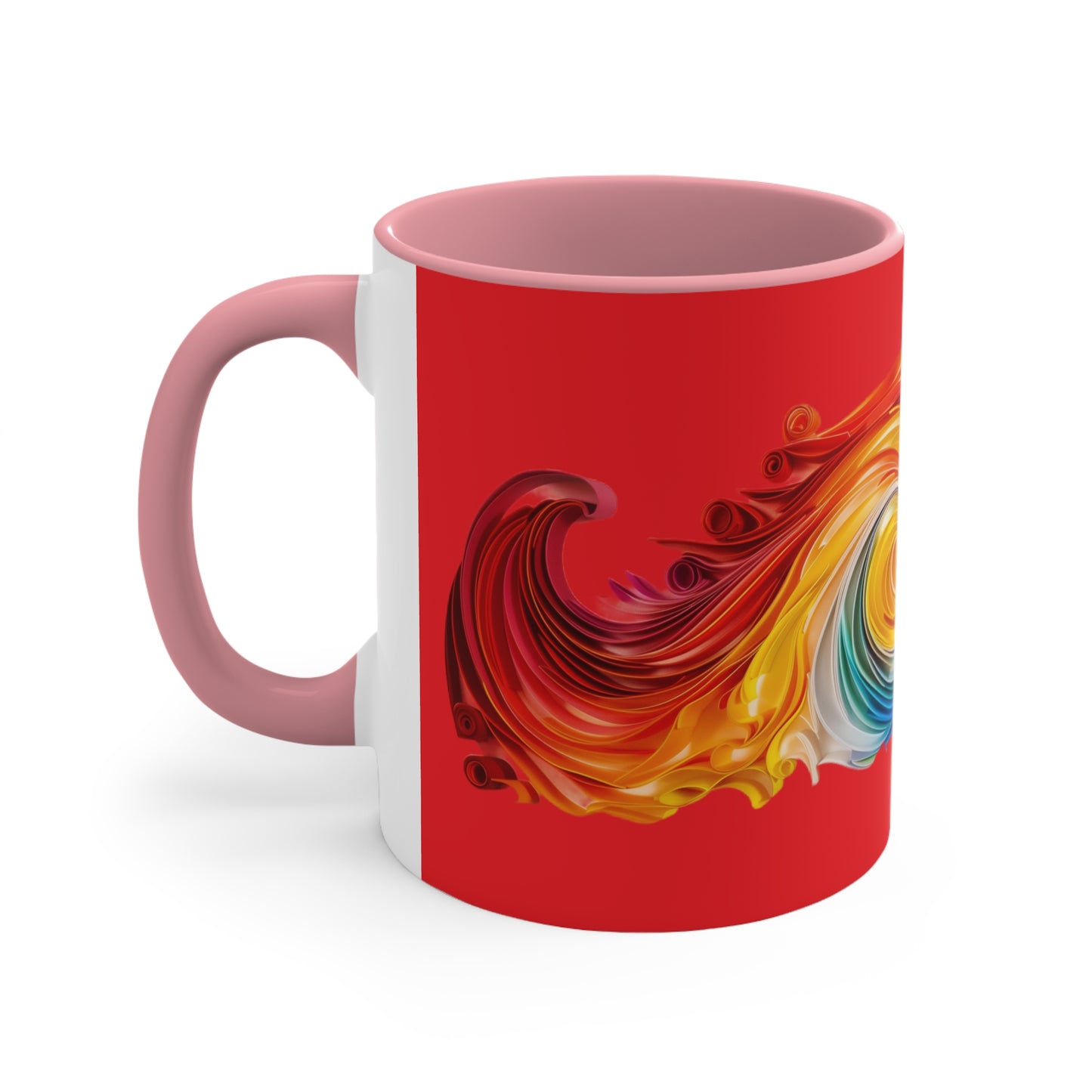 Riptide Quilling on Red