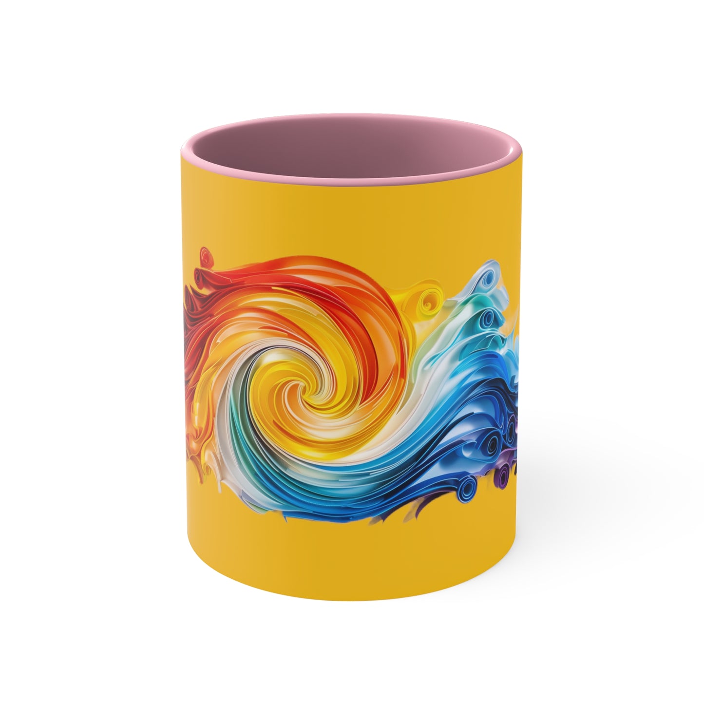 Riptide Quilling on Yellow