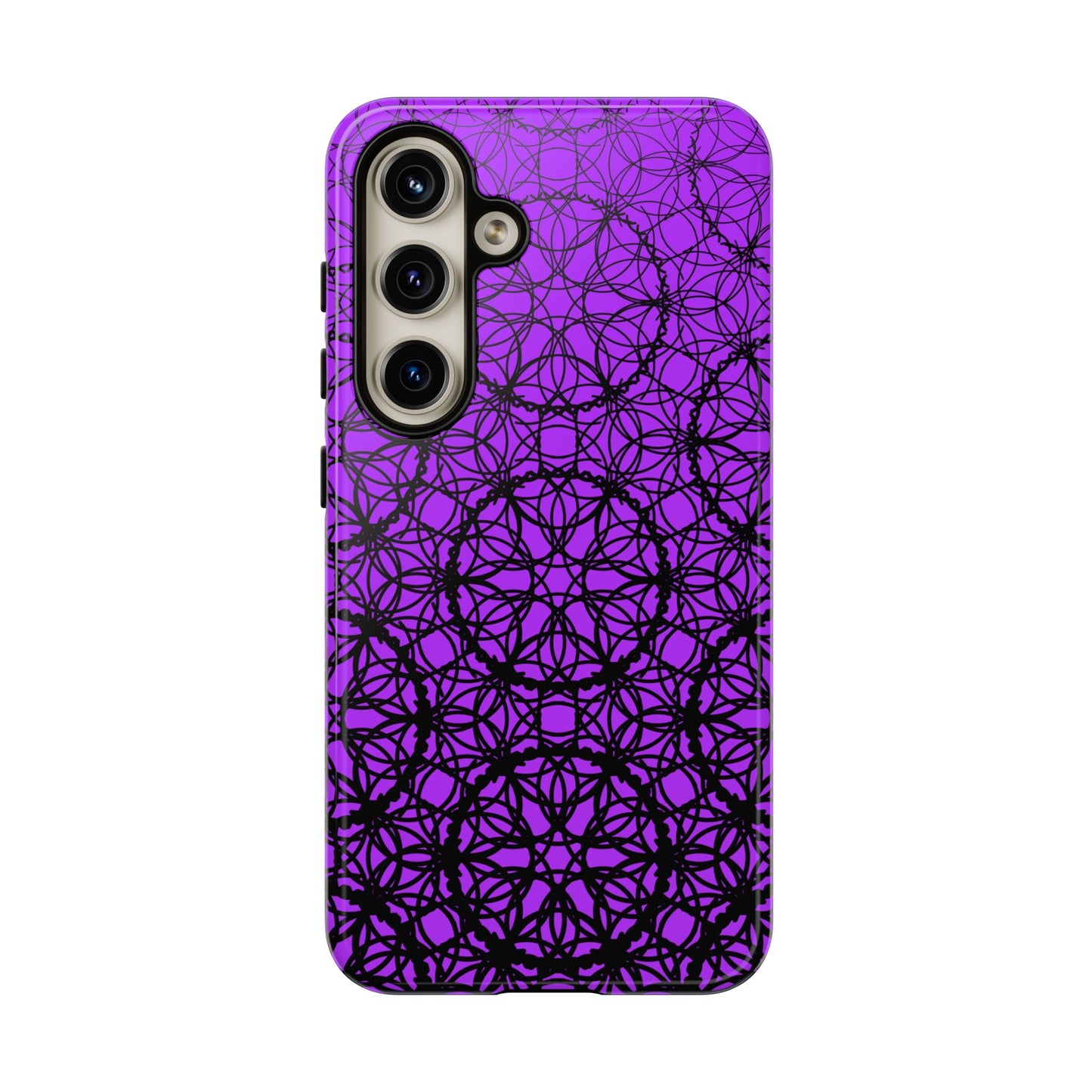 Vibrant Purple Fade Pattern - Samsung
