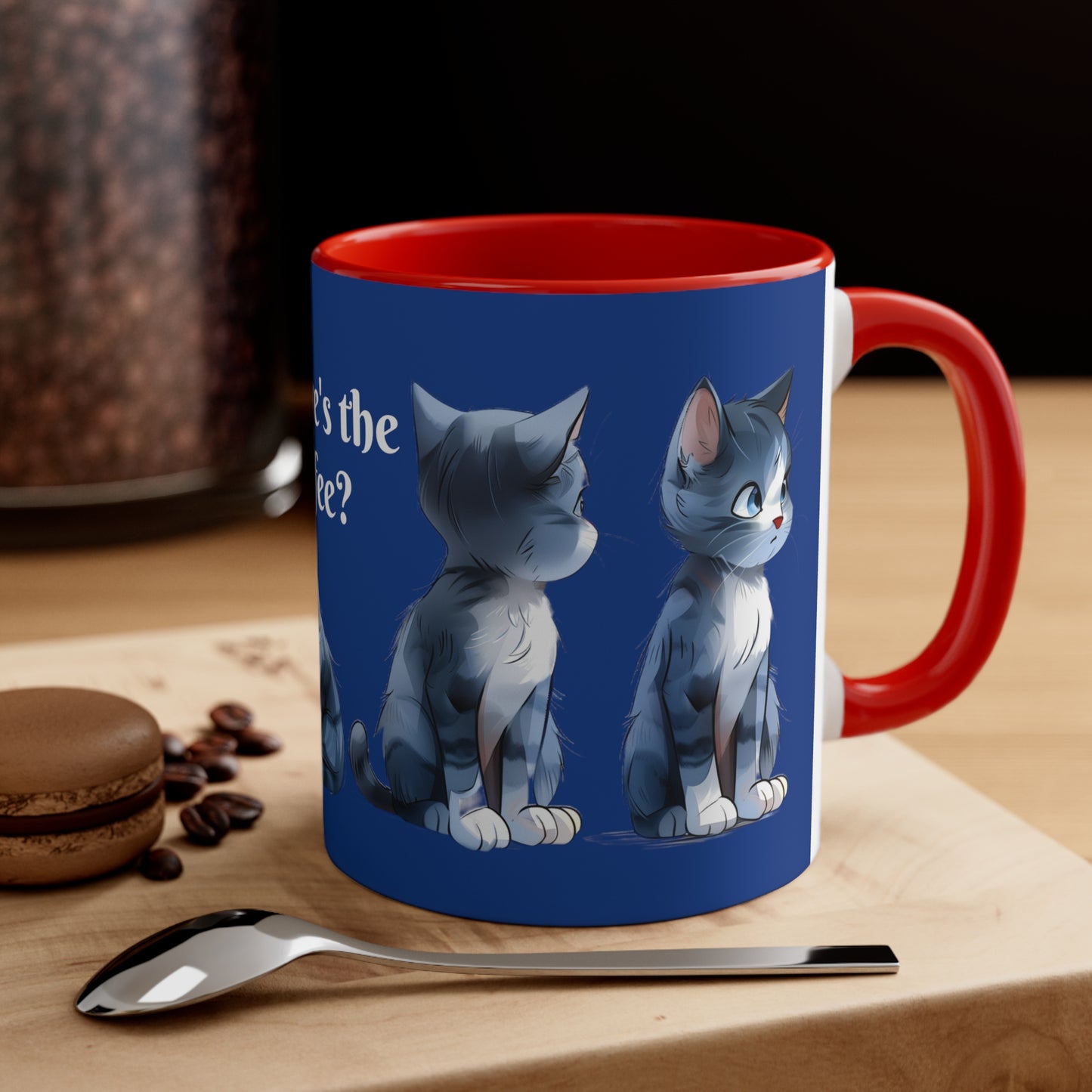 Where’s the Coffee? Dark Blue