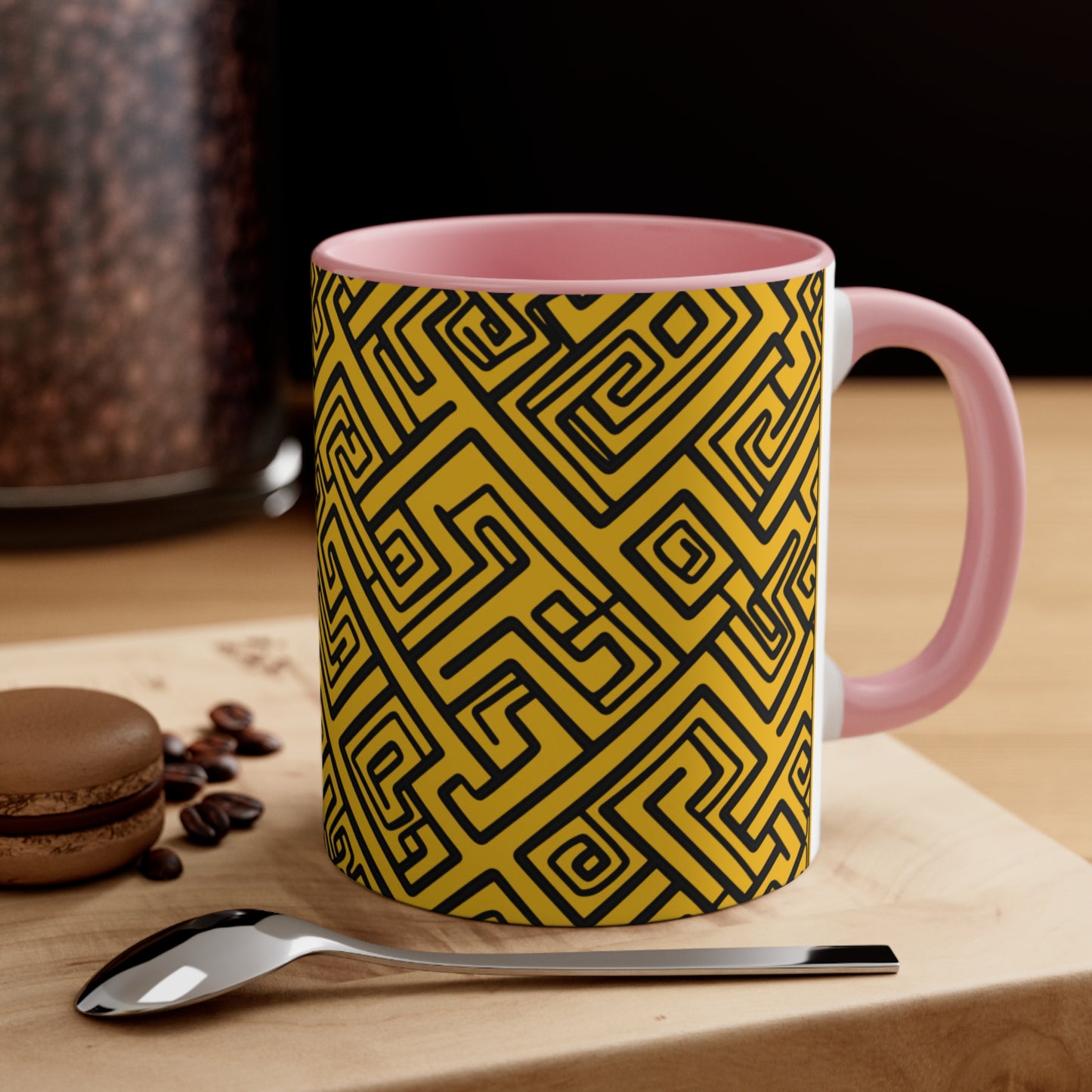 Geometric Hues on Yellow