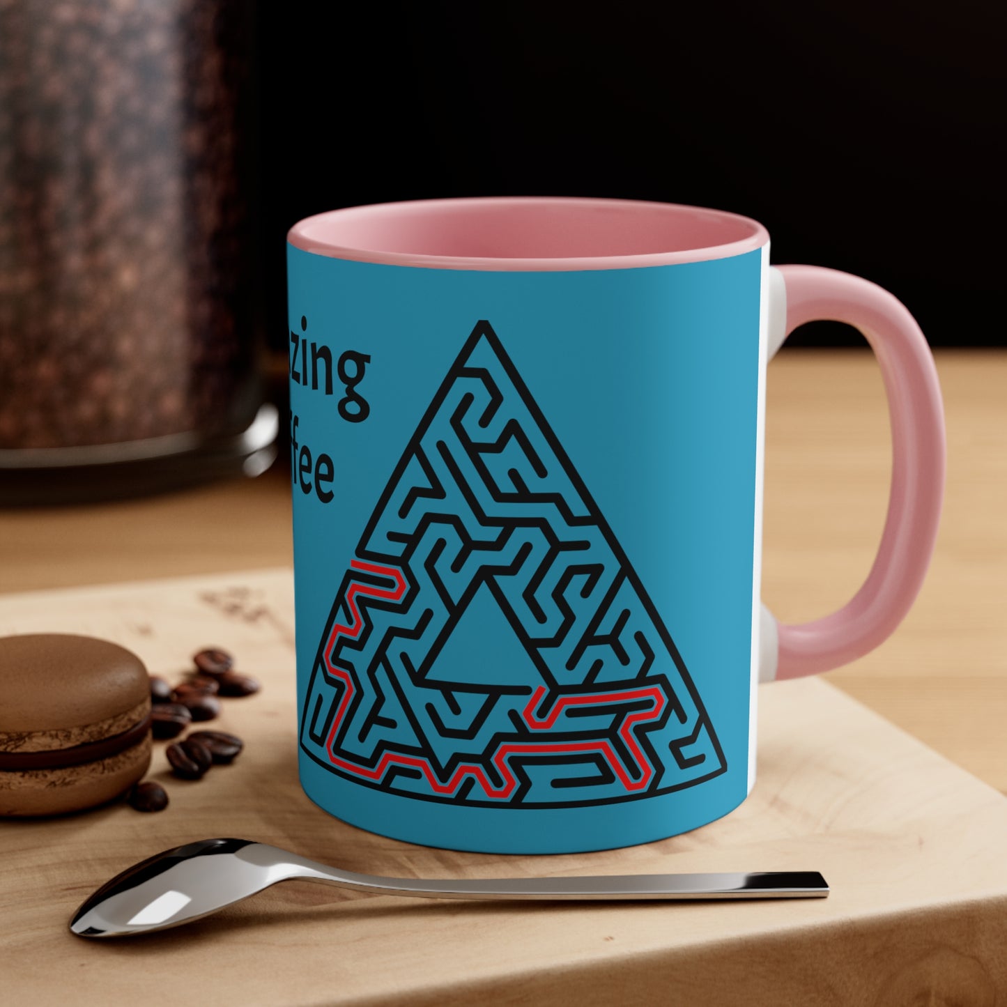 Amazing Coffee on Turquoise