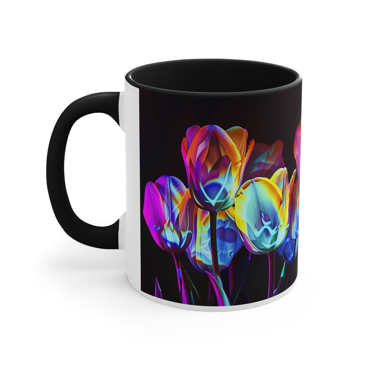 Light Painted Tulips 2