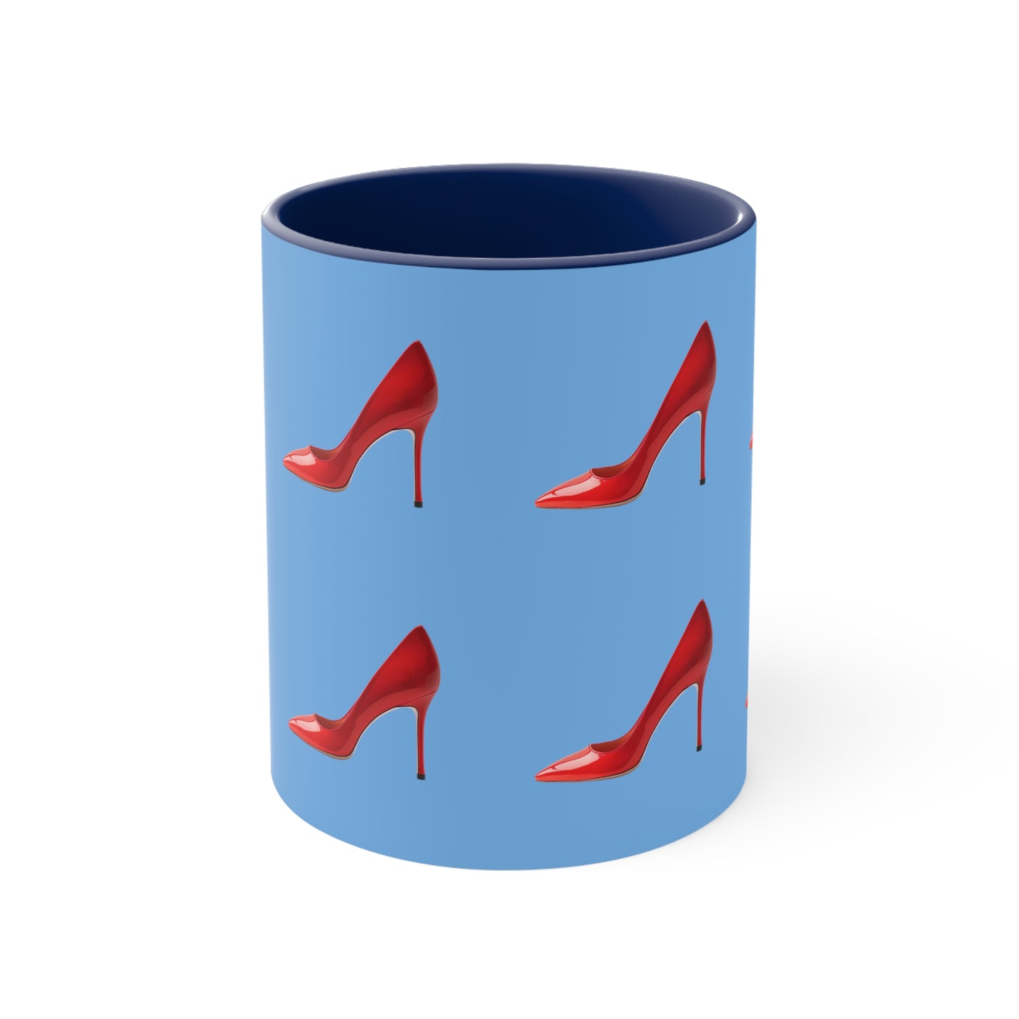 Heels on Blue