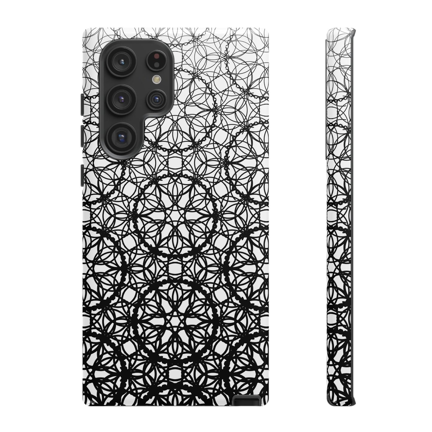Vibrant Charcoal Fade Pattern - Samsung