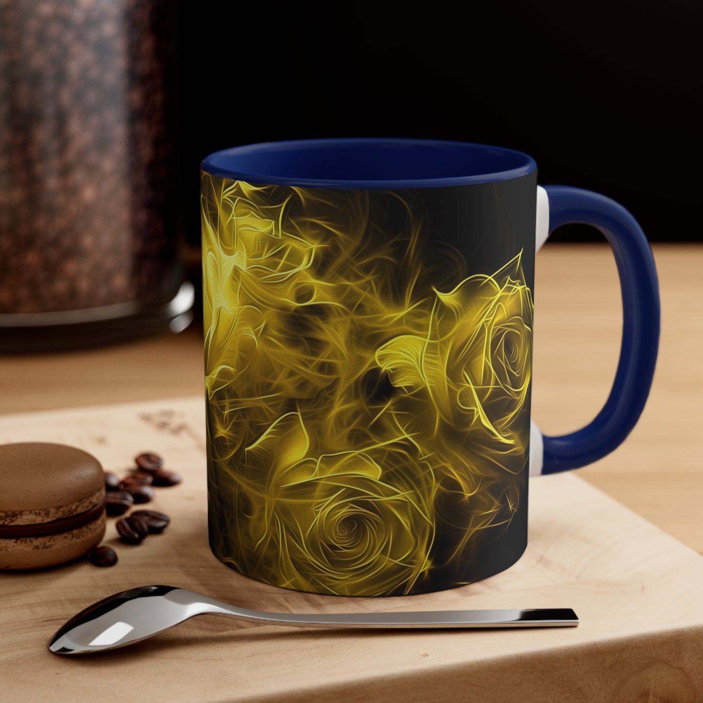 Light Painted Roses in Gold