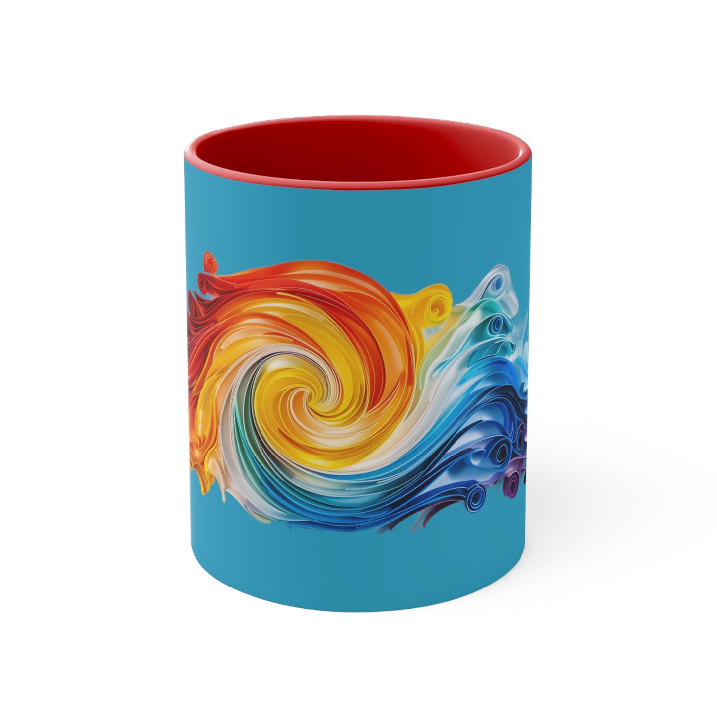 Riptide Quilling on Turquoise