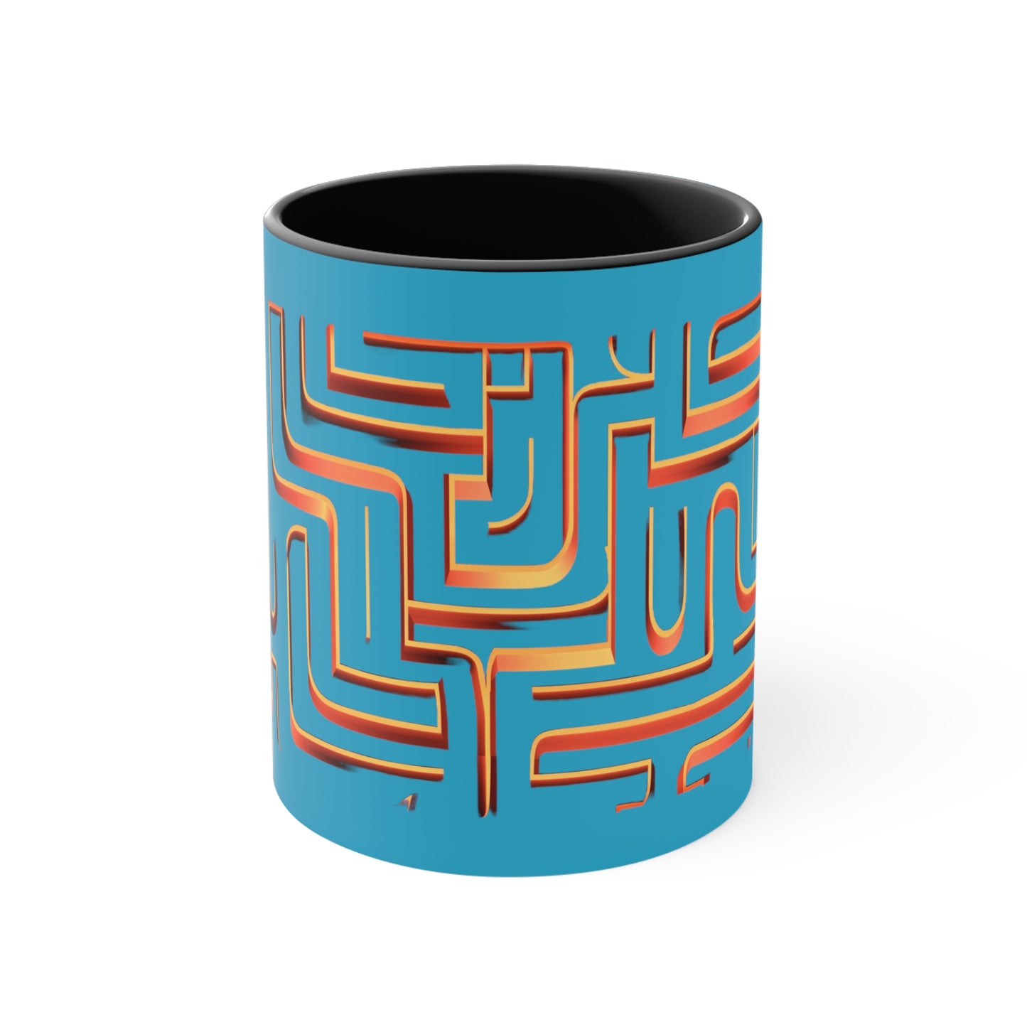 Maze on Turquoise