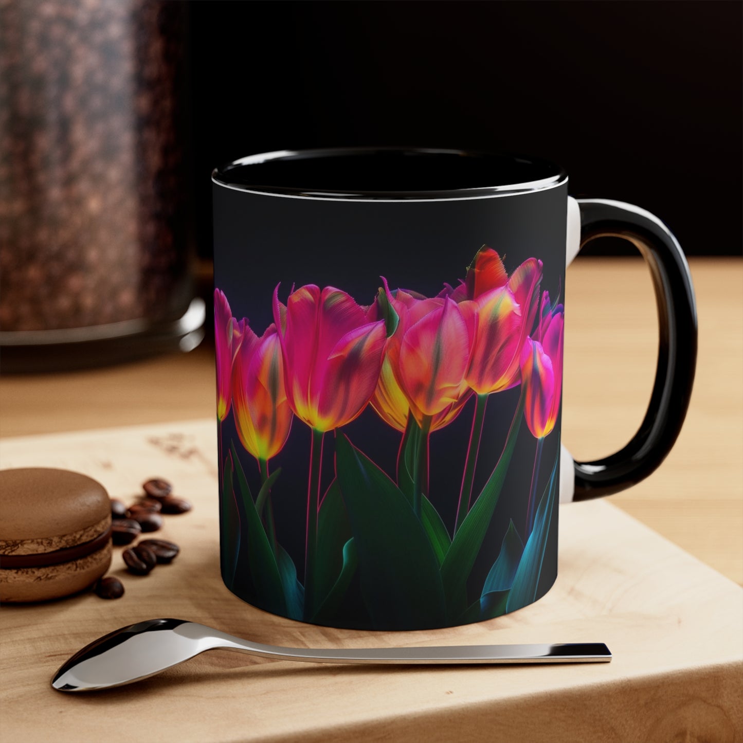 Light Painted Tulips