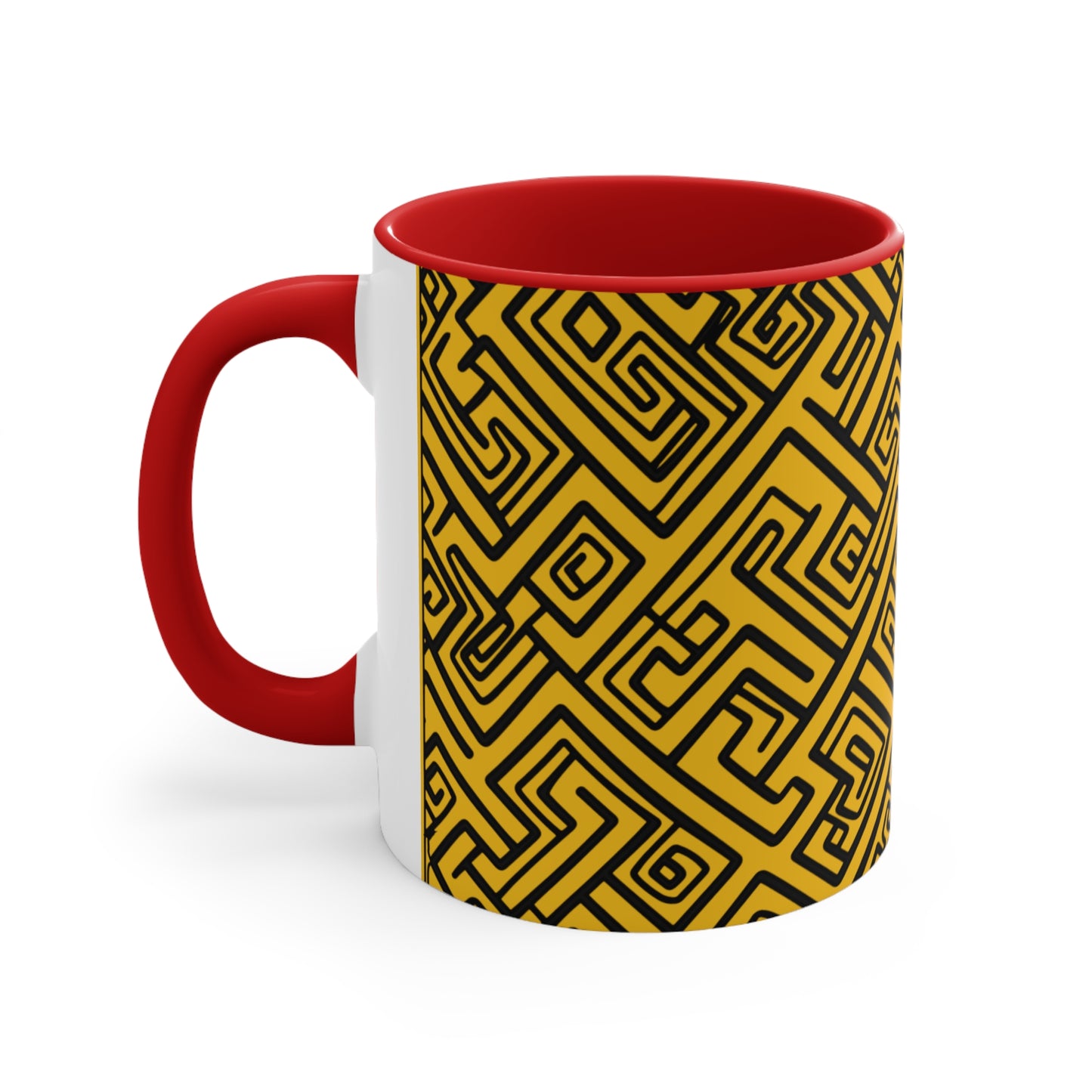 Geometric Hues on Yellow