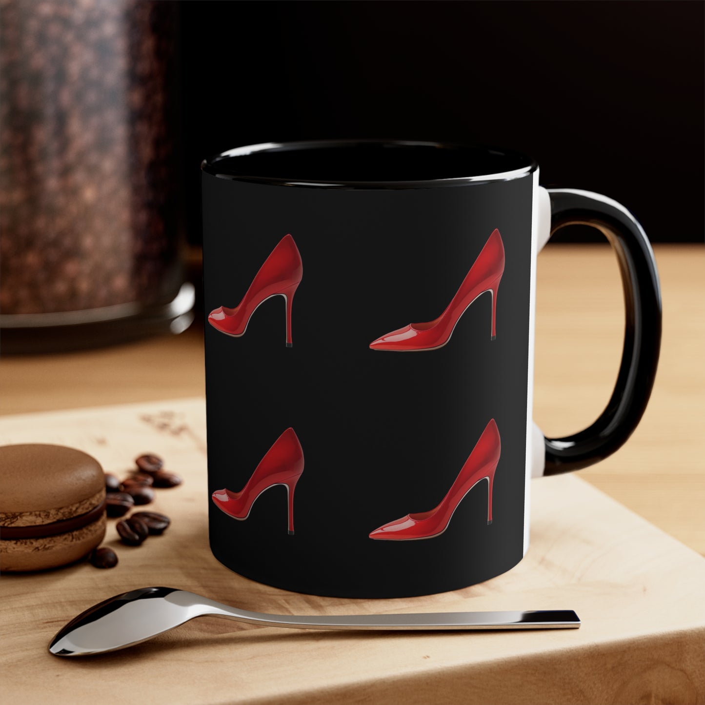 Heels on Black