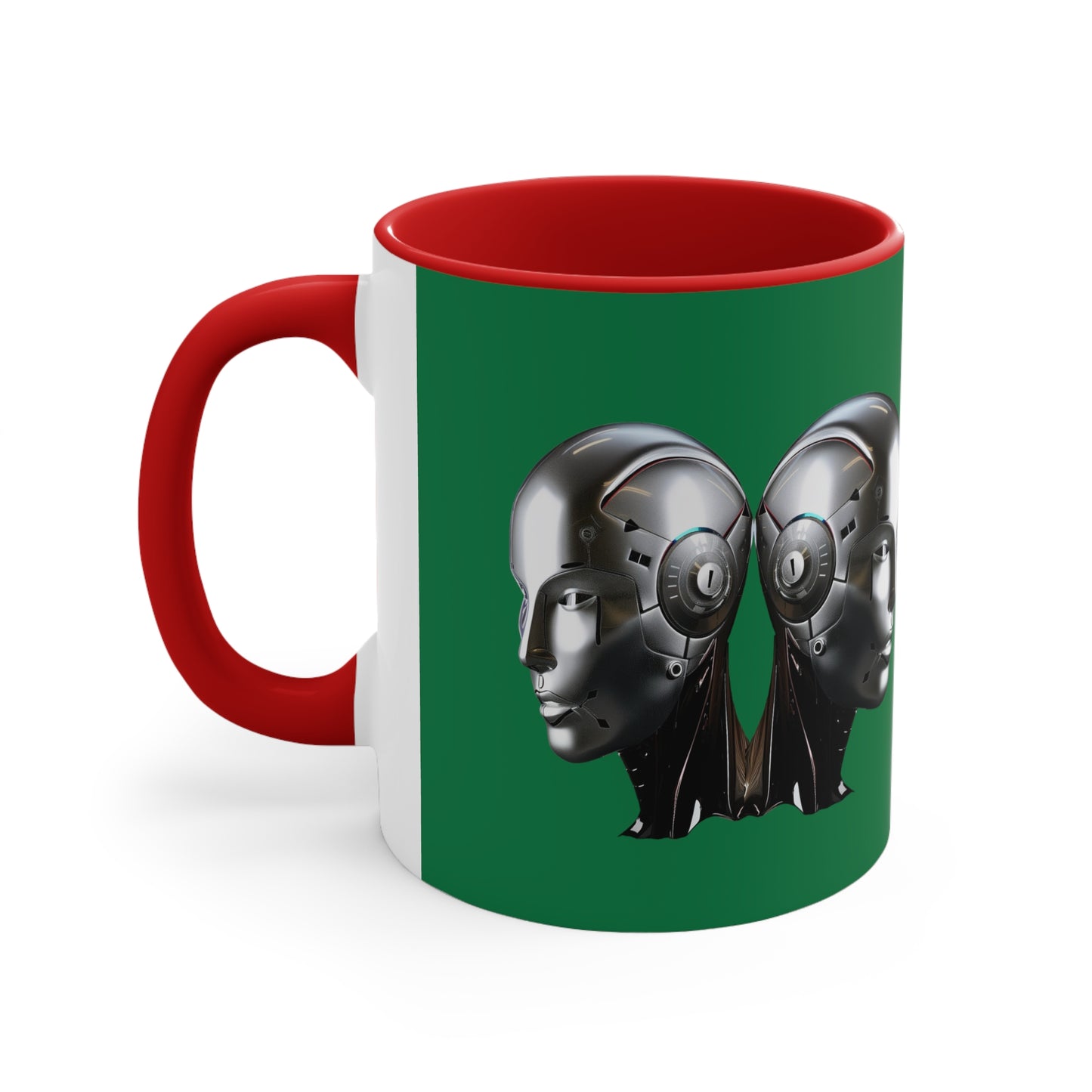Cyborg on Green