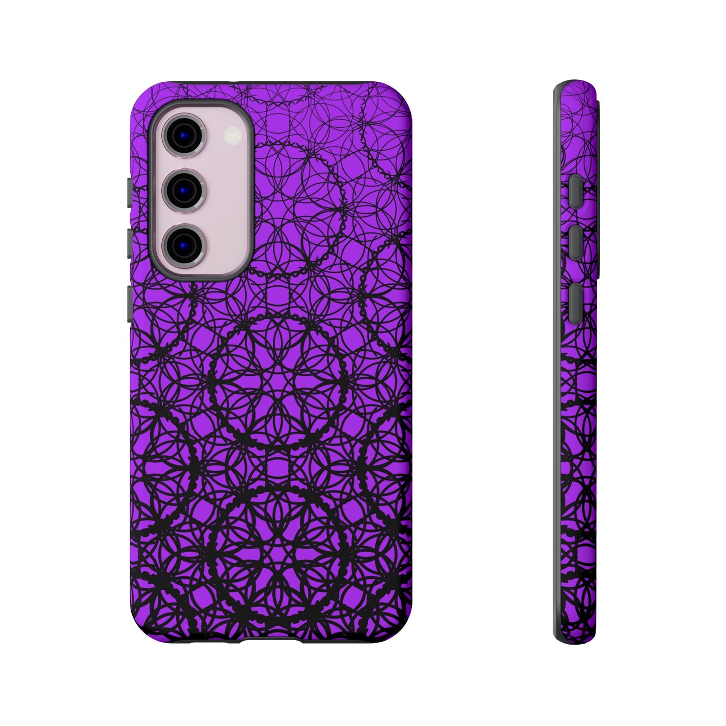 Vibrant Purple Fade Pattern - Samsung