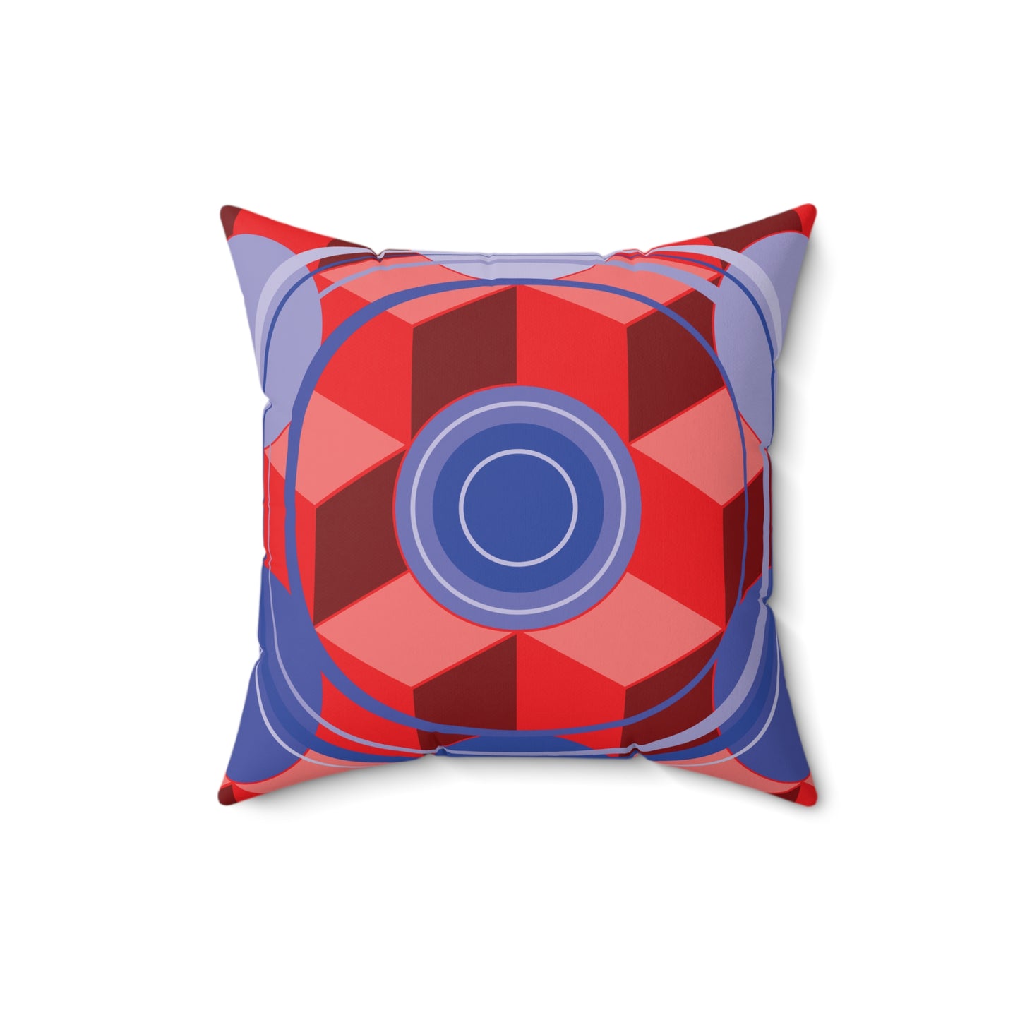 Hex Gets A Circle Pillow