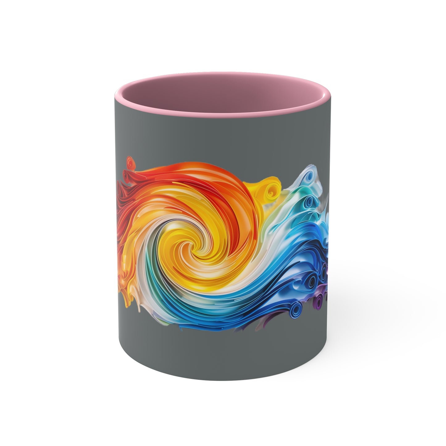 Riptide Quilling on Dark Gray