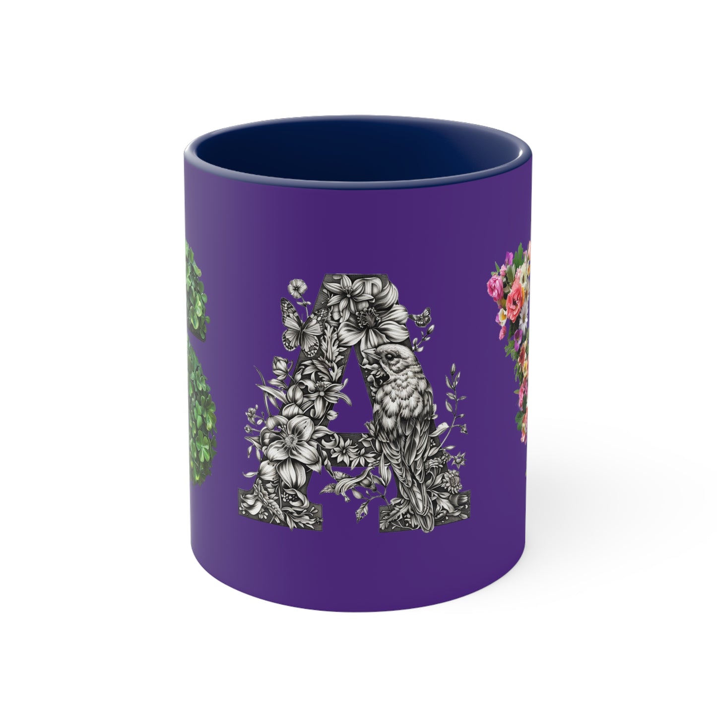 SAV Floral on Purple