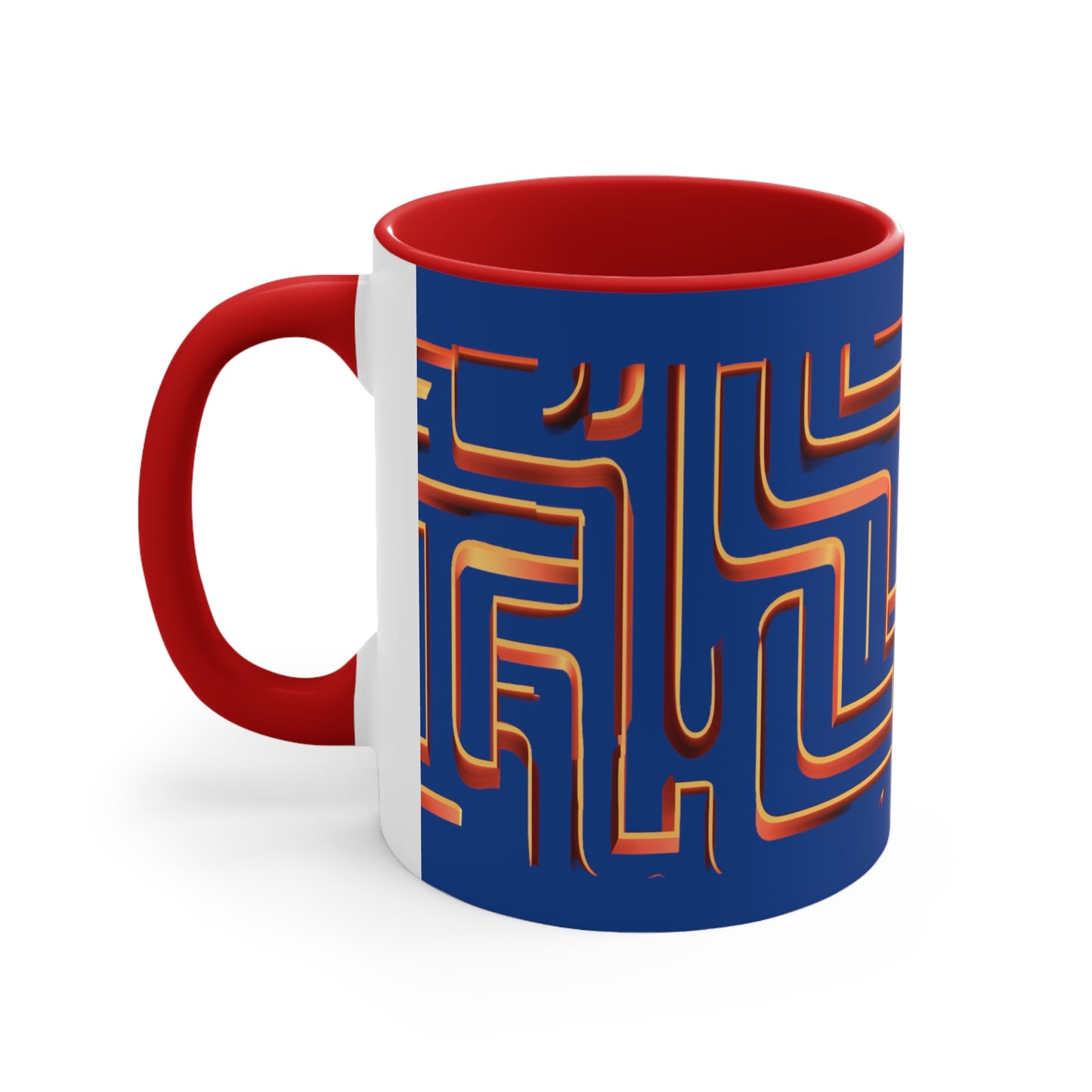 Maze on Blue
