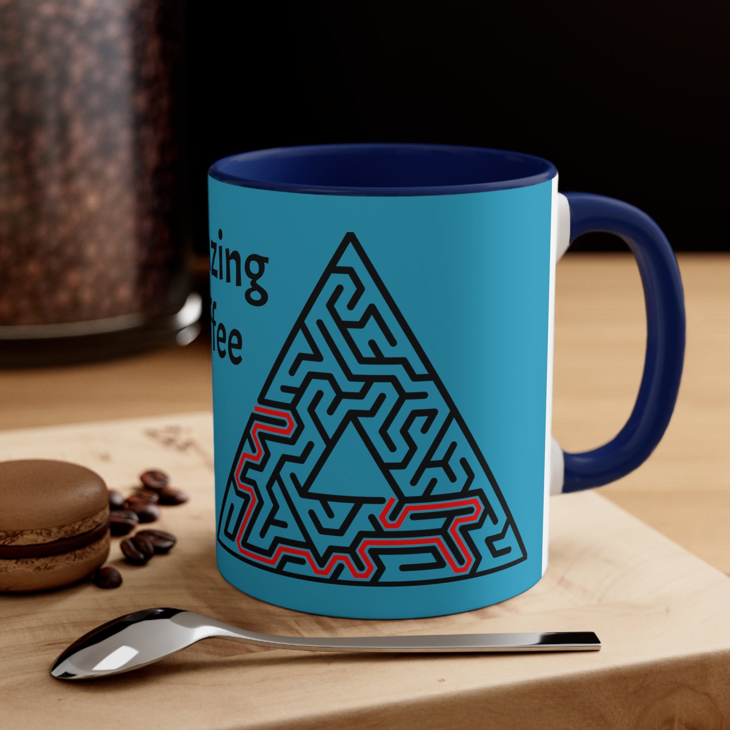 Amazing Coffee on Turquoise