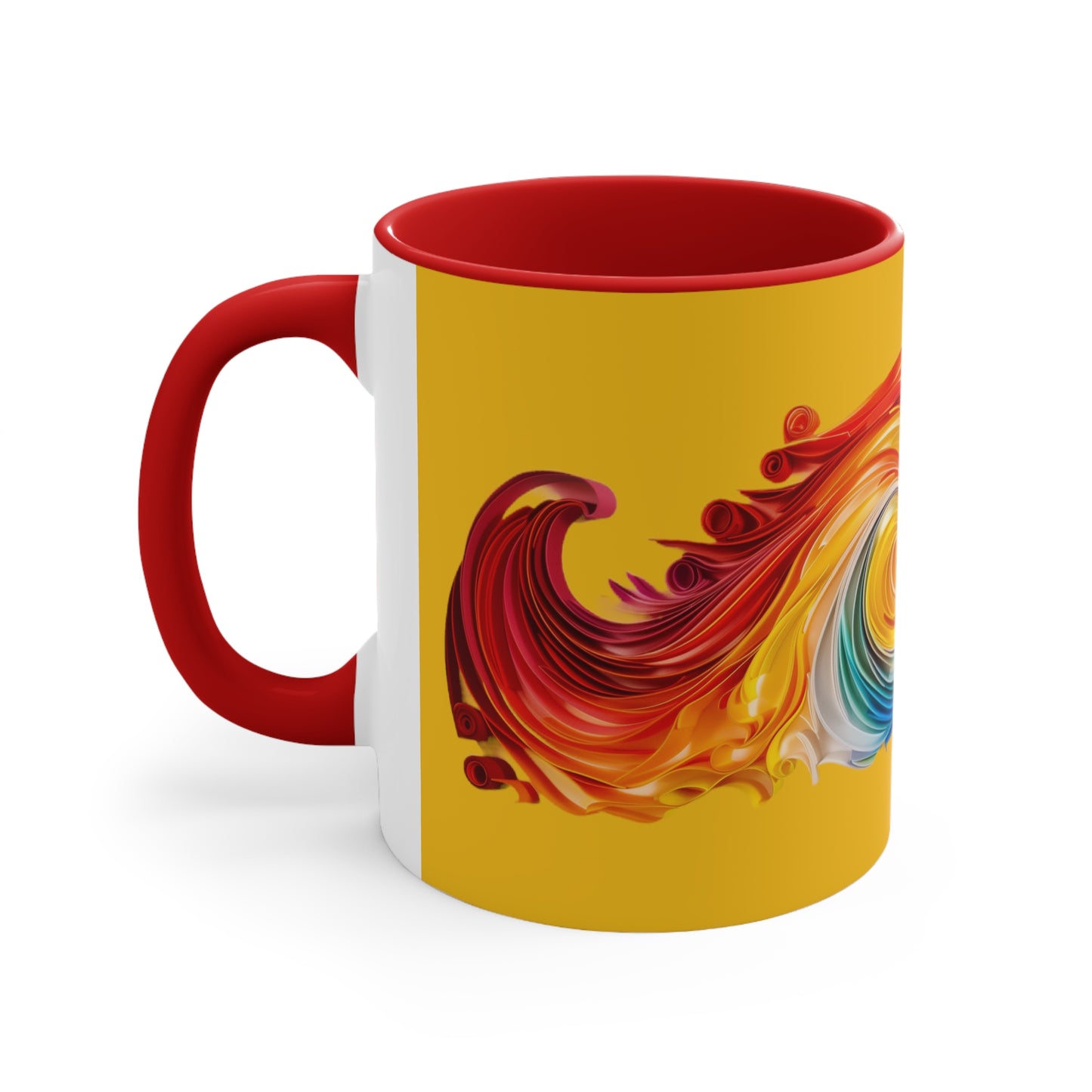 Riptide Quilling on Yellow