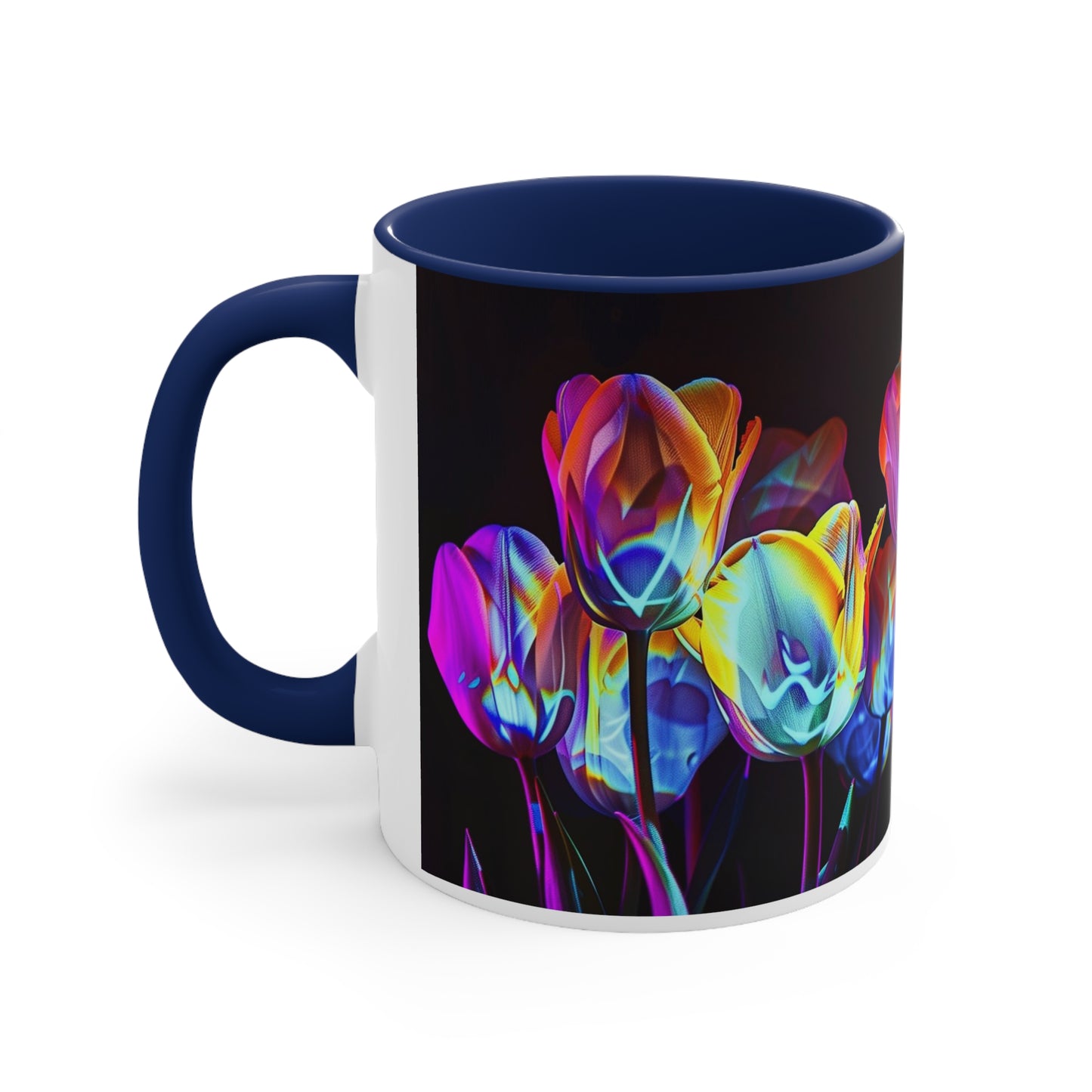 Light Painted Tulips 2