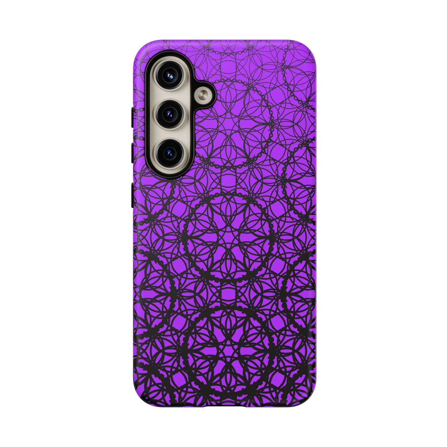 Vibrant Purple Fade Pattern - Samsung
