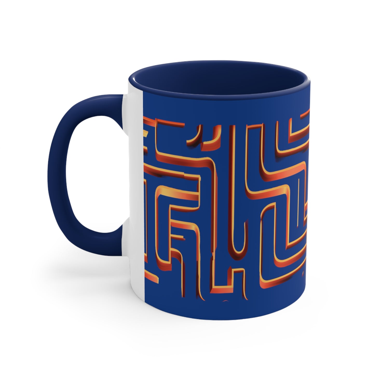 Maze on Blue