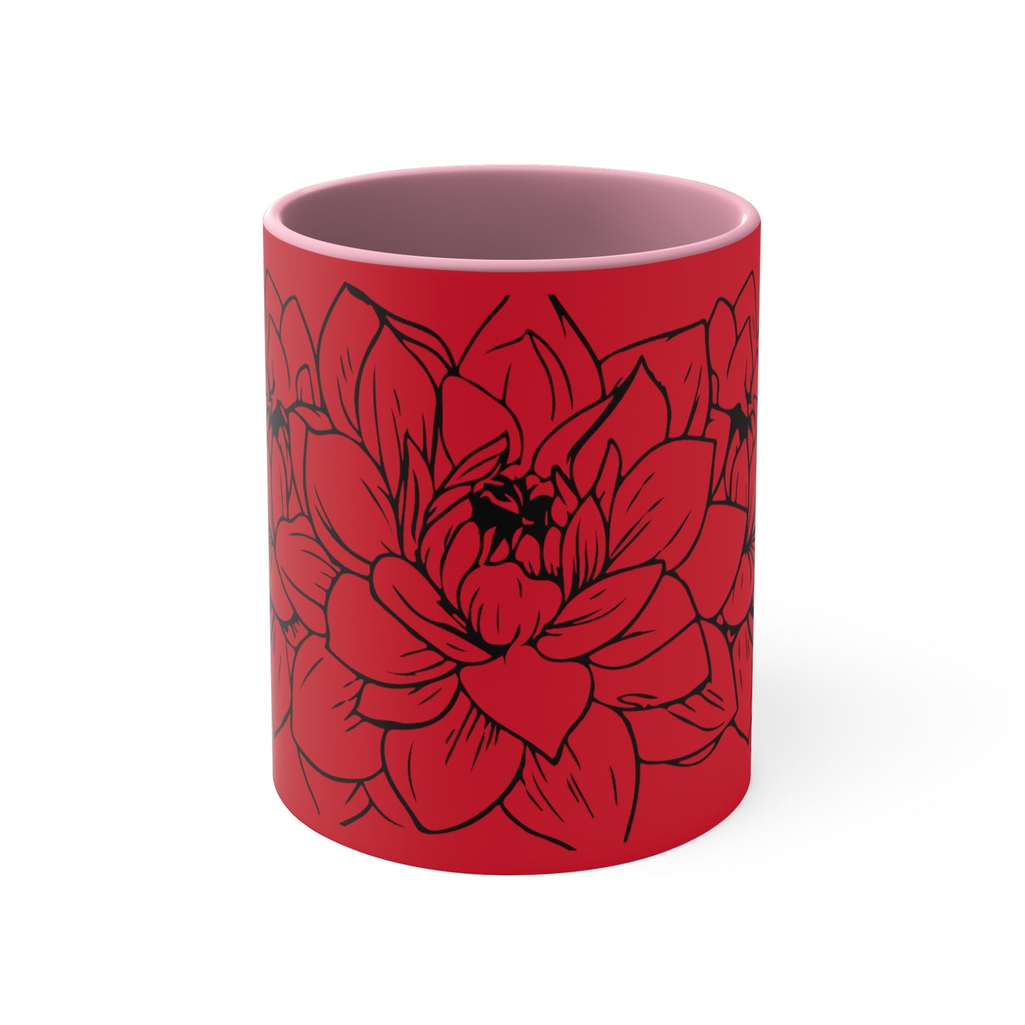 Gardenias on Red
