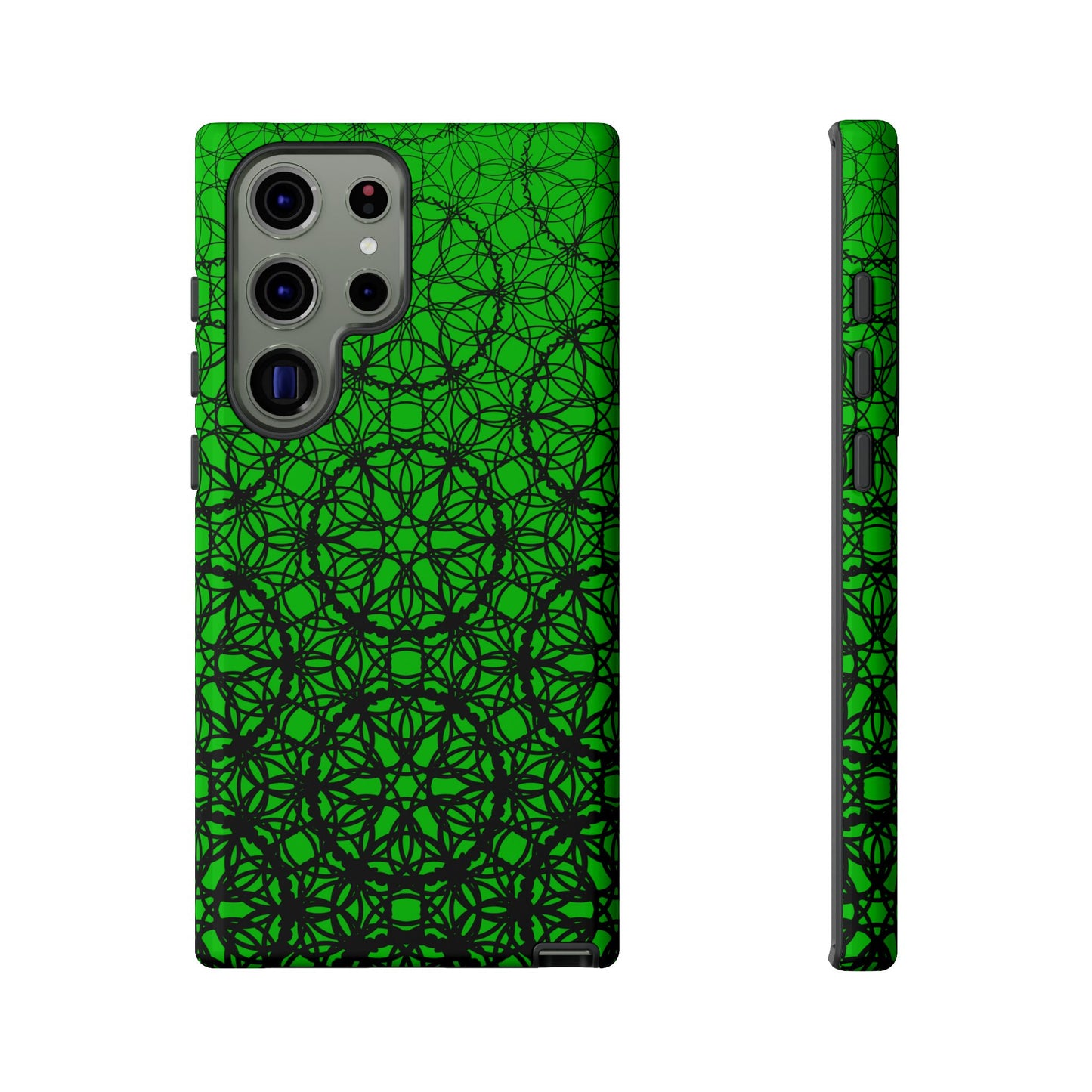 Vibrant Emerald Fade Pattern - Samsung