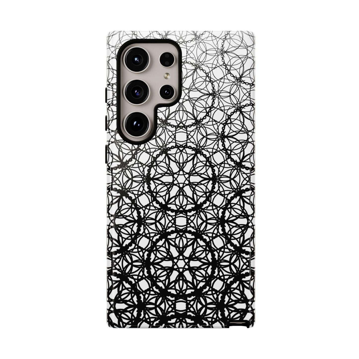 Vibrant Charcoal Fade Pattern - Samsung