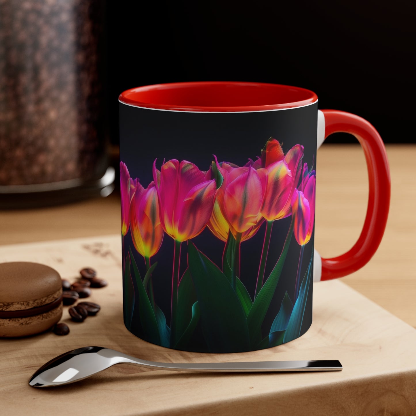 Light Painted Tulips